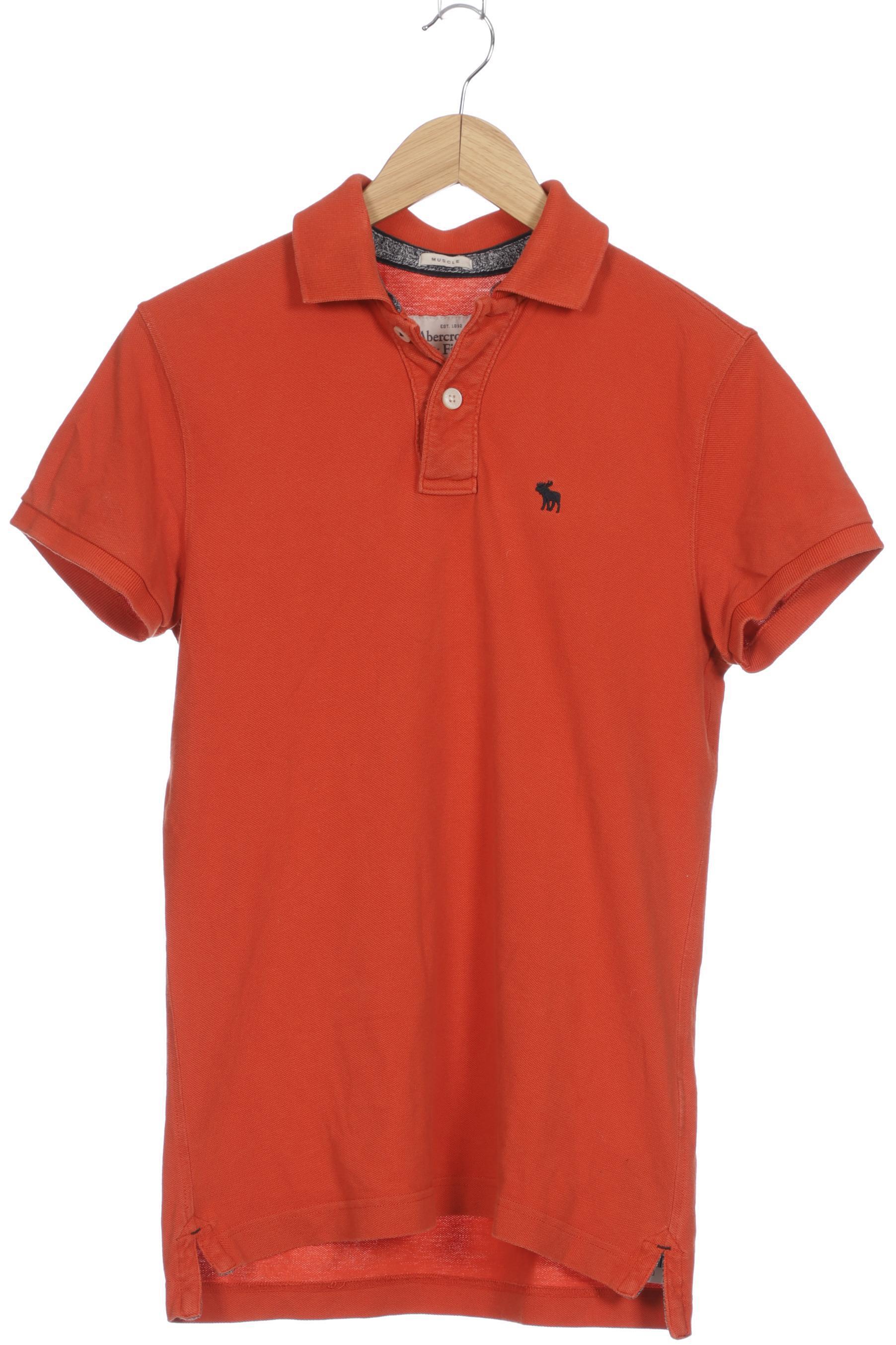 

Abercrombie & Fitch Herren Poloshirt, orange, Gr.