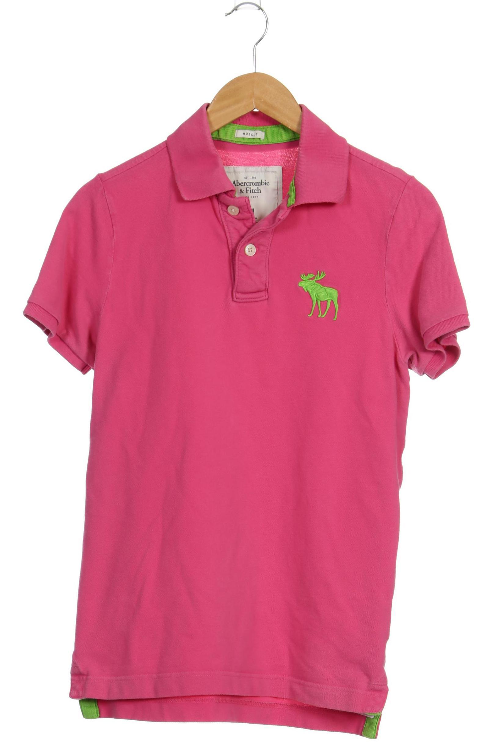 

Abercrombie & Fitch Herren Poloshirt, pink, Gr.