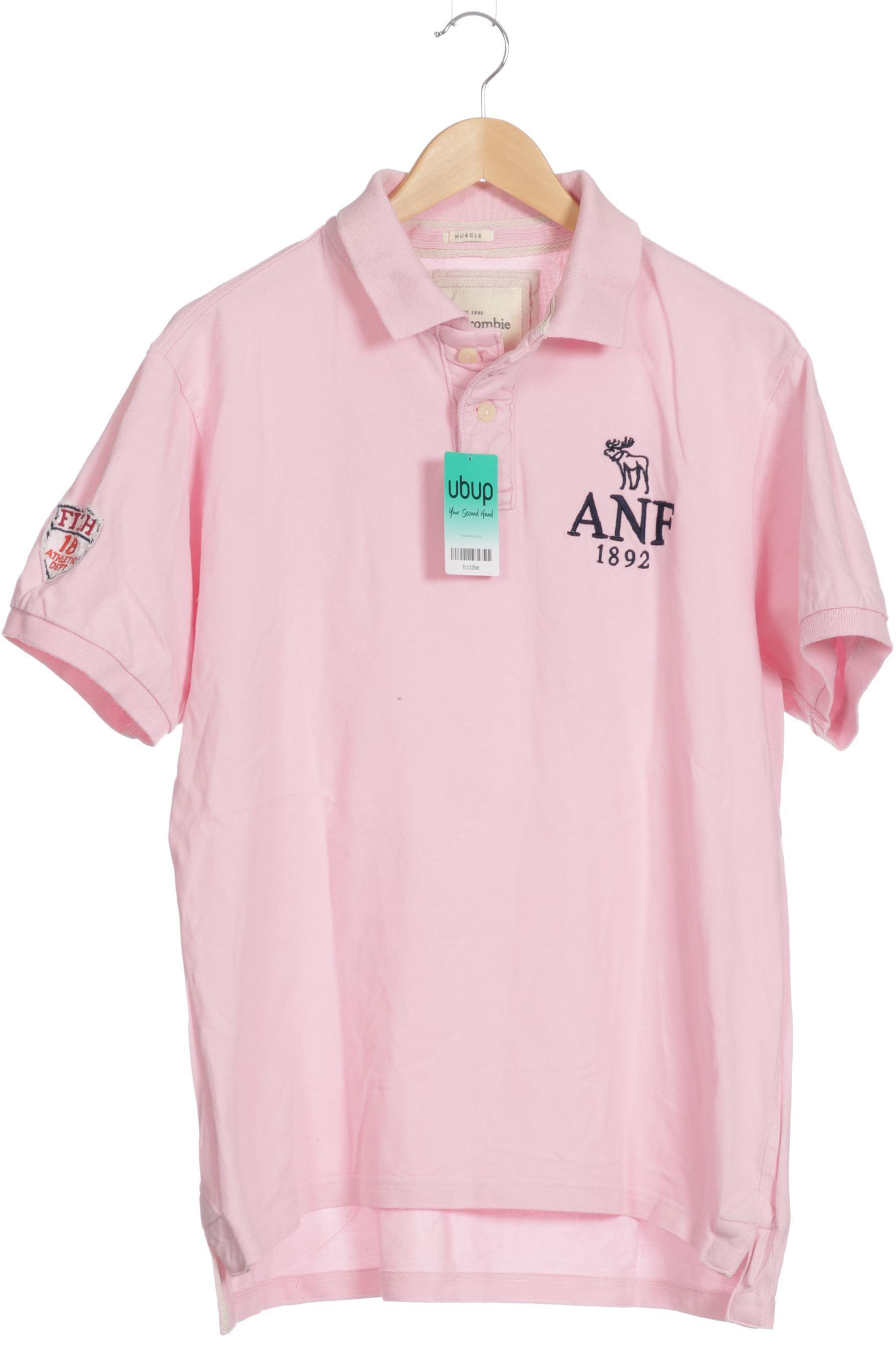 

Abercrombie & Fitch Herren Poloshirt, pink, Gr.