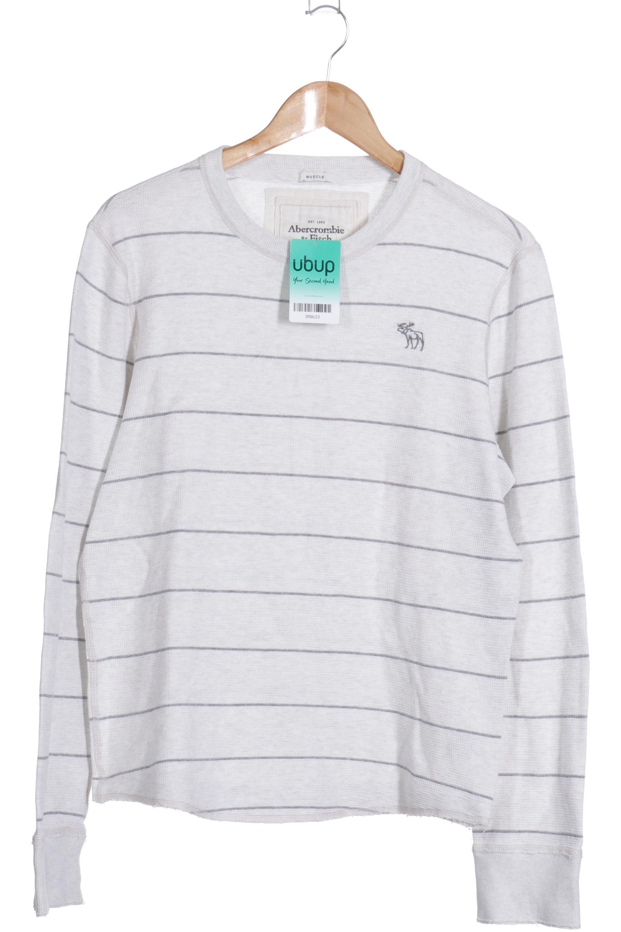 

Abercrombie & Fitch Herren Pullover, weiß, Gr.