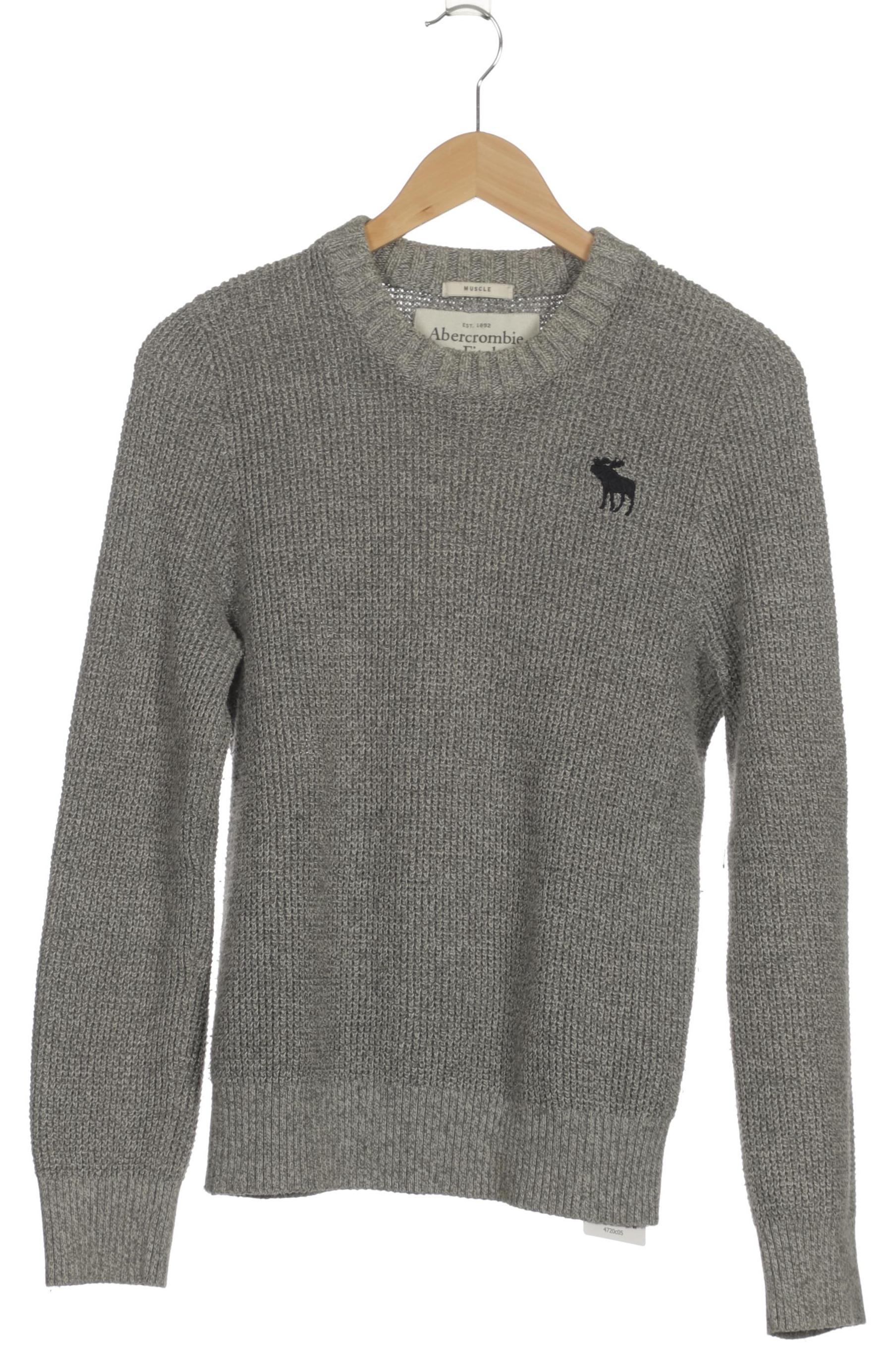 Thumbnail - Abercrombie &amp; Fitch Herren Pullover, grau, Gr.