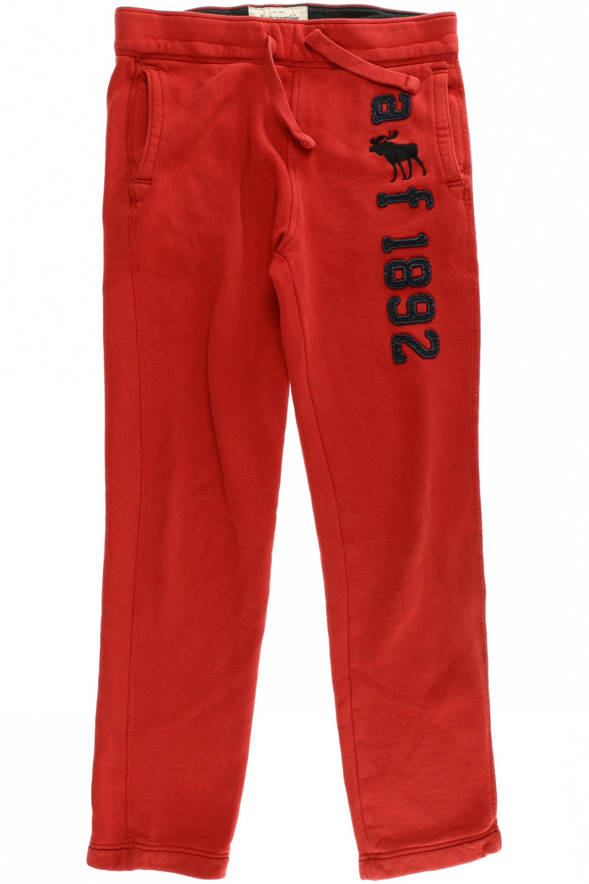 

Abercrombie & Fitch Jungen Stoffhose, rot, Gr. 170