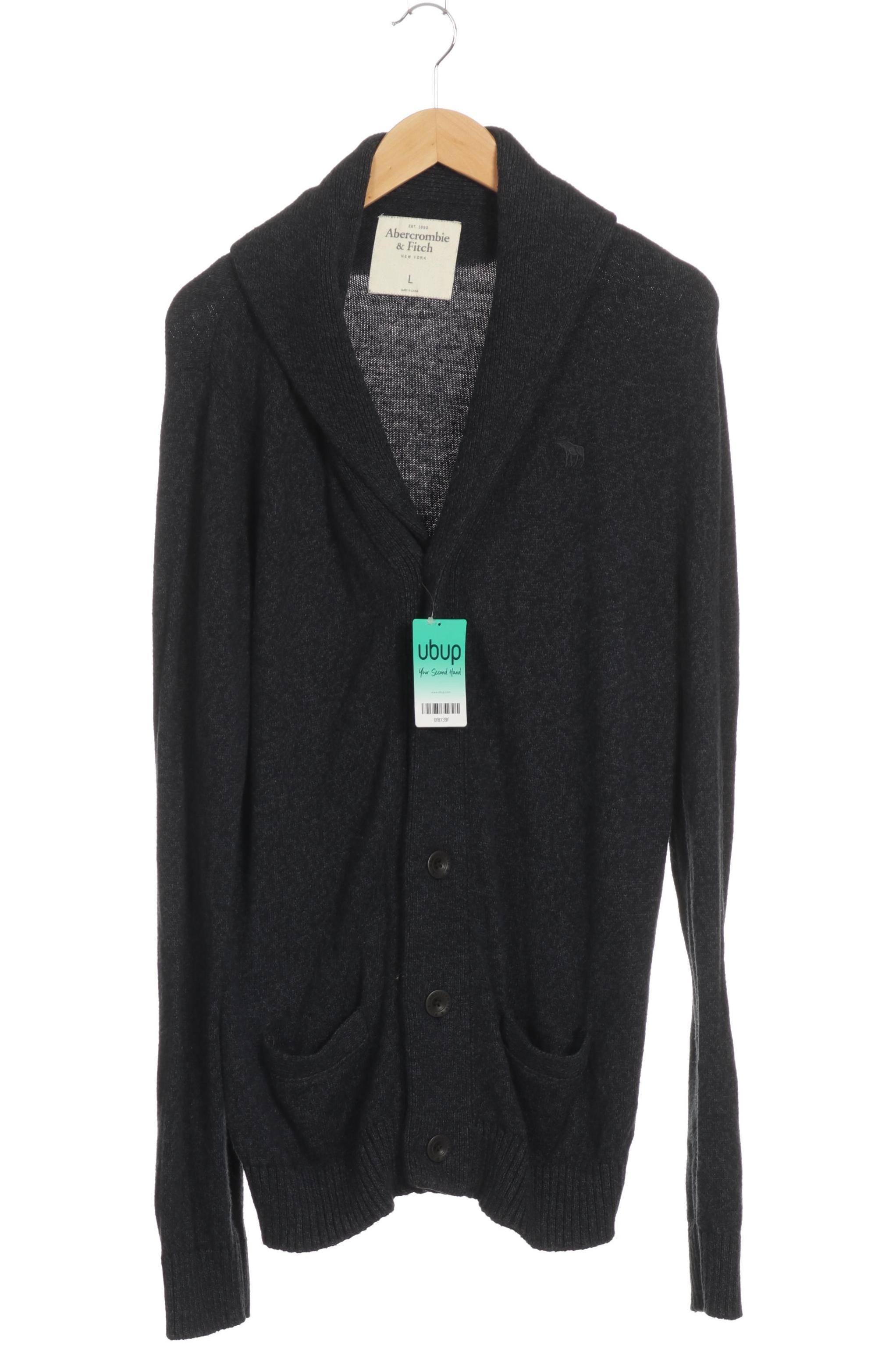 

Abercrombie & Fitch Herren Strickjacke, blau, Gr.