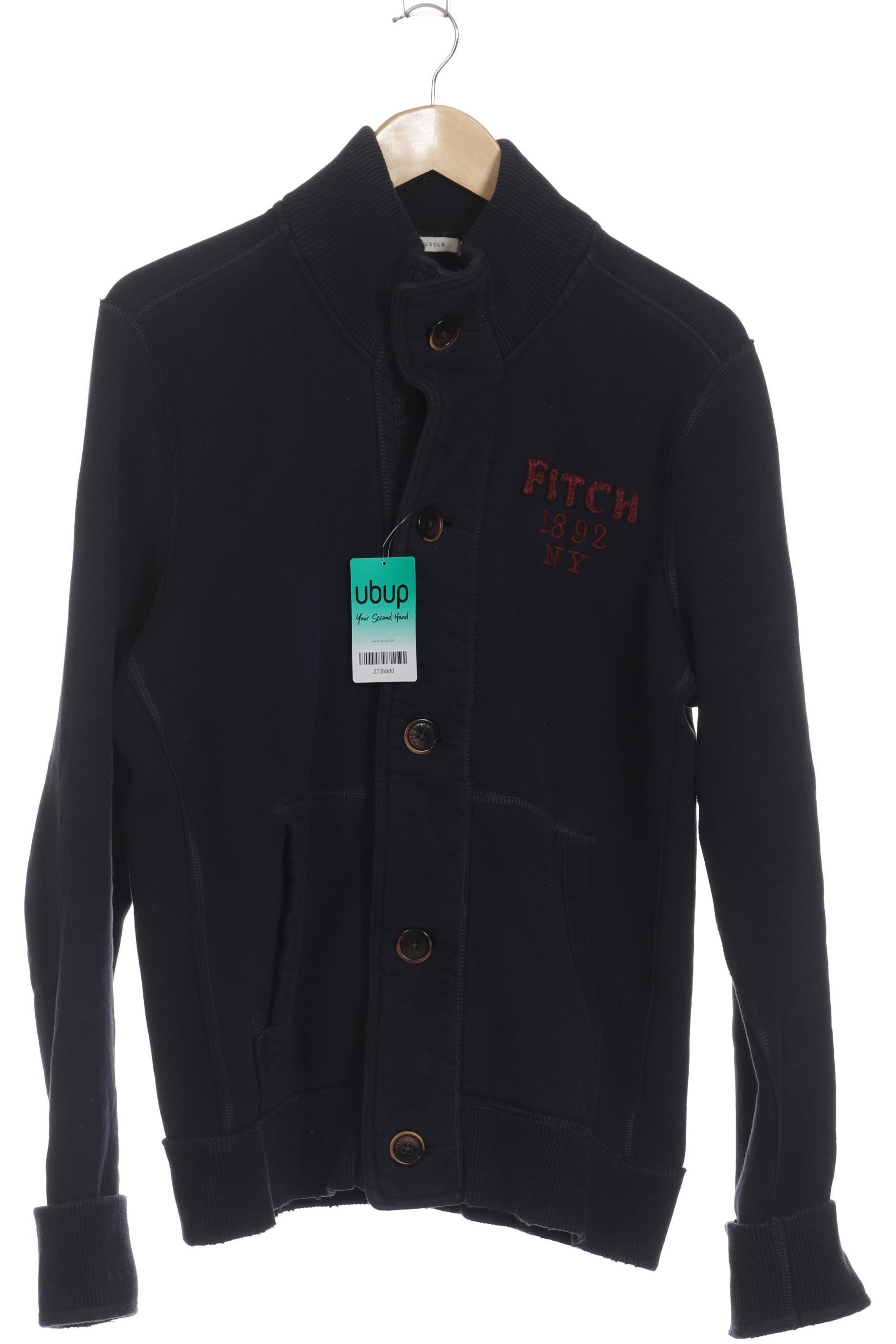 

Abercrombie & Fitch Herren Strickjacke, blau, Gr.