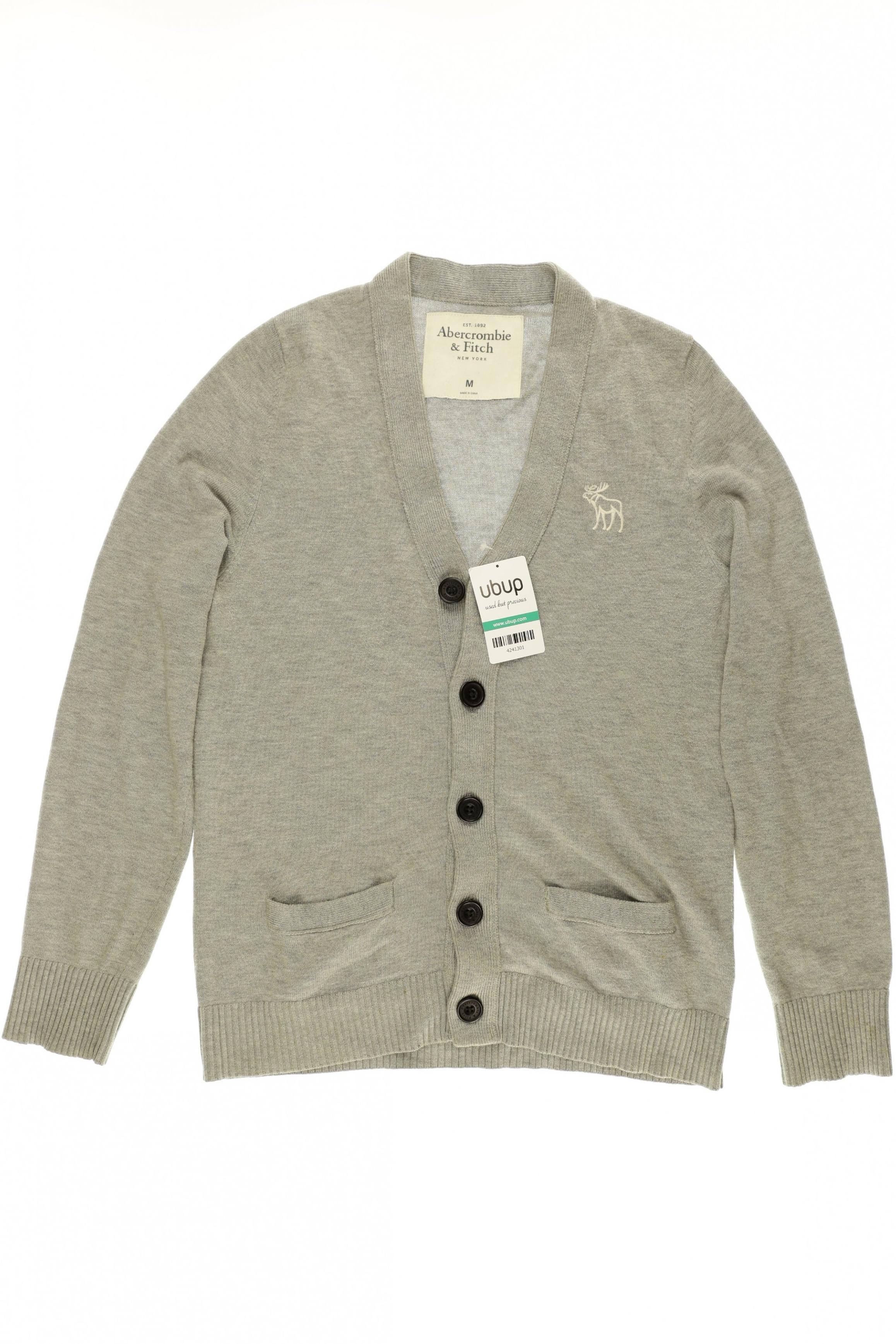 Thumbnail - Abercrombie &amp; Fitch Herren Strickjacke, grau, Gr.