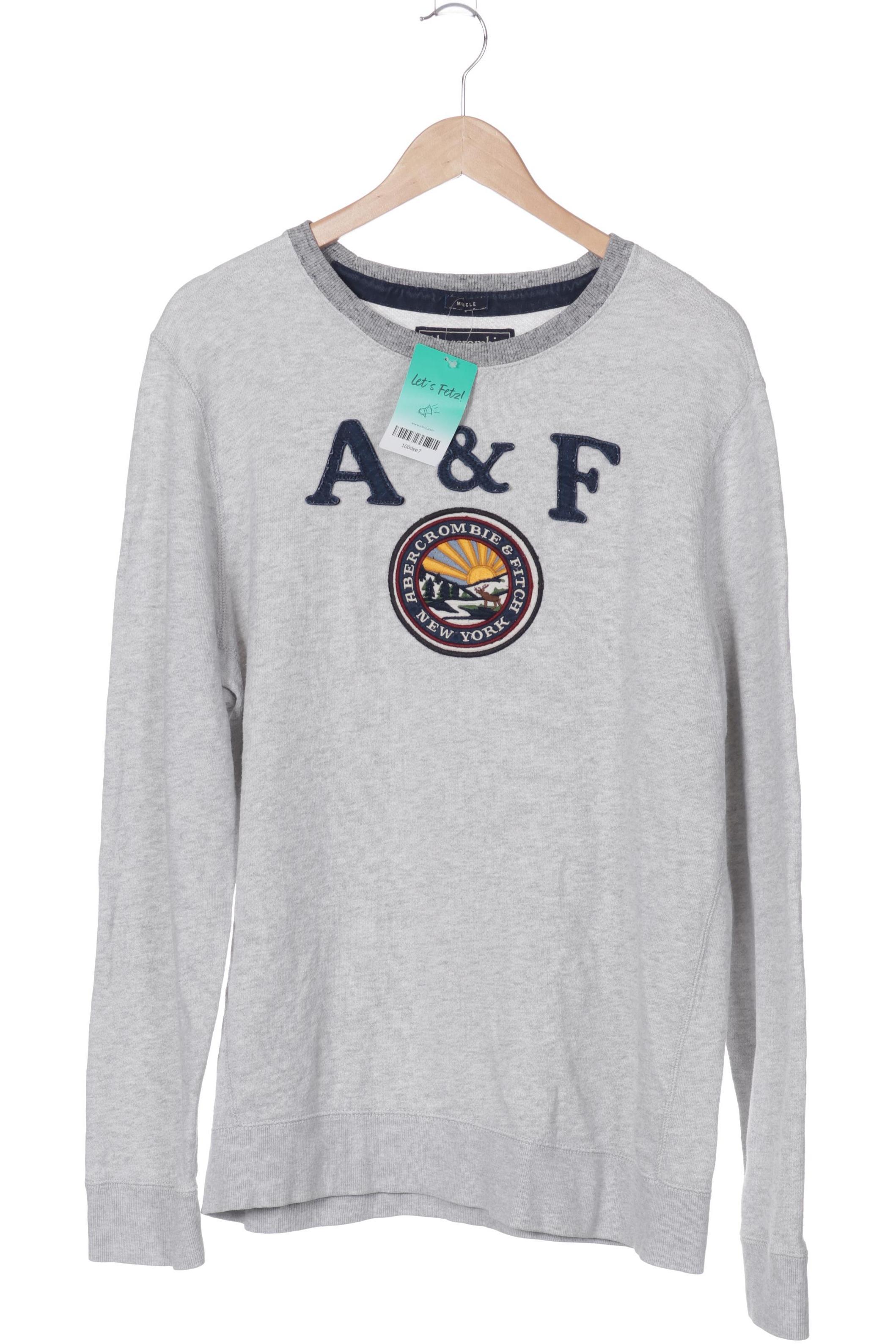 Thumbnail - Abercrombie &amp; Fitch Herren Sweatshirt, grau, Gr.