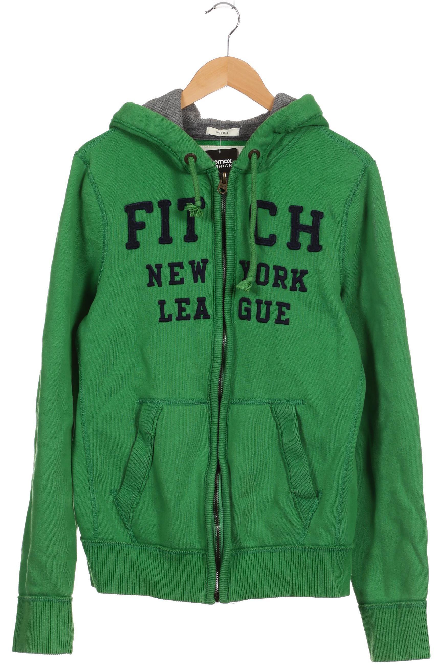 

Abercrombie & Fitch Herren Kapuzenpullover, grün, Gr.