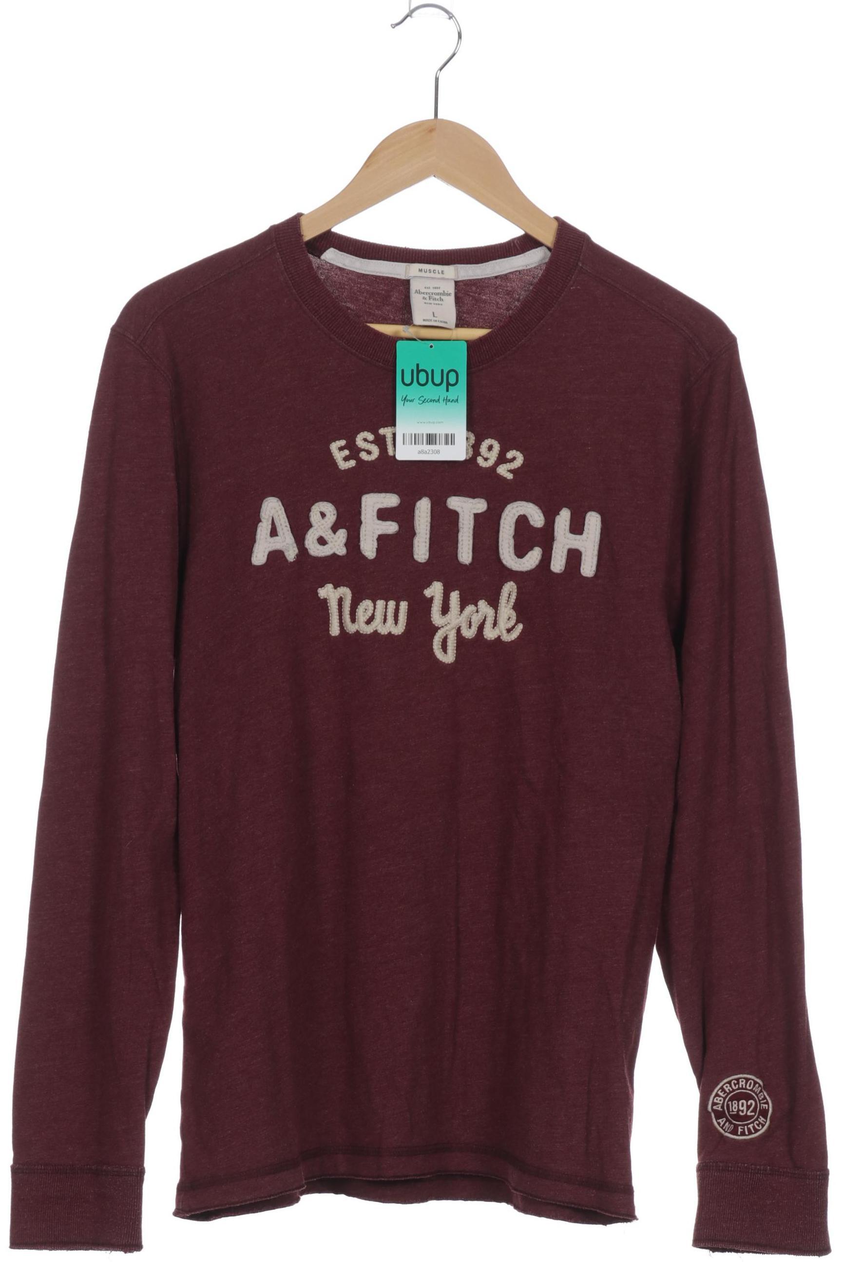 

Abercrombie & Fitch Herren Sweatshirt, rot, Gr.