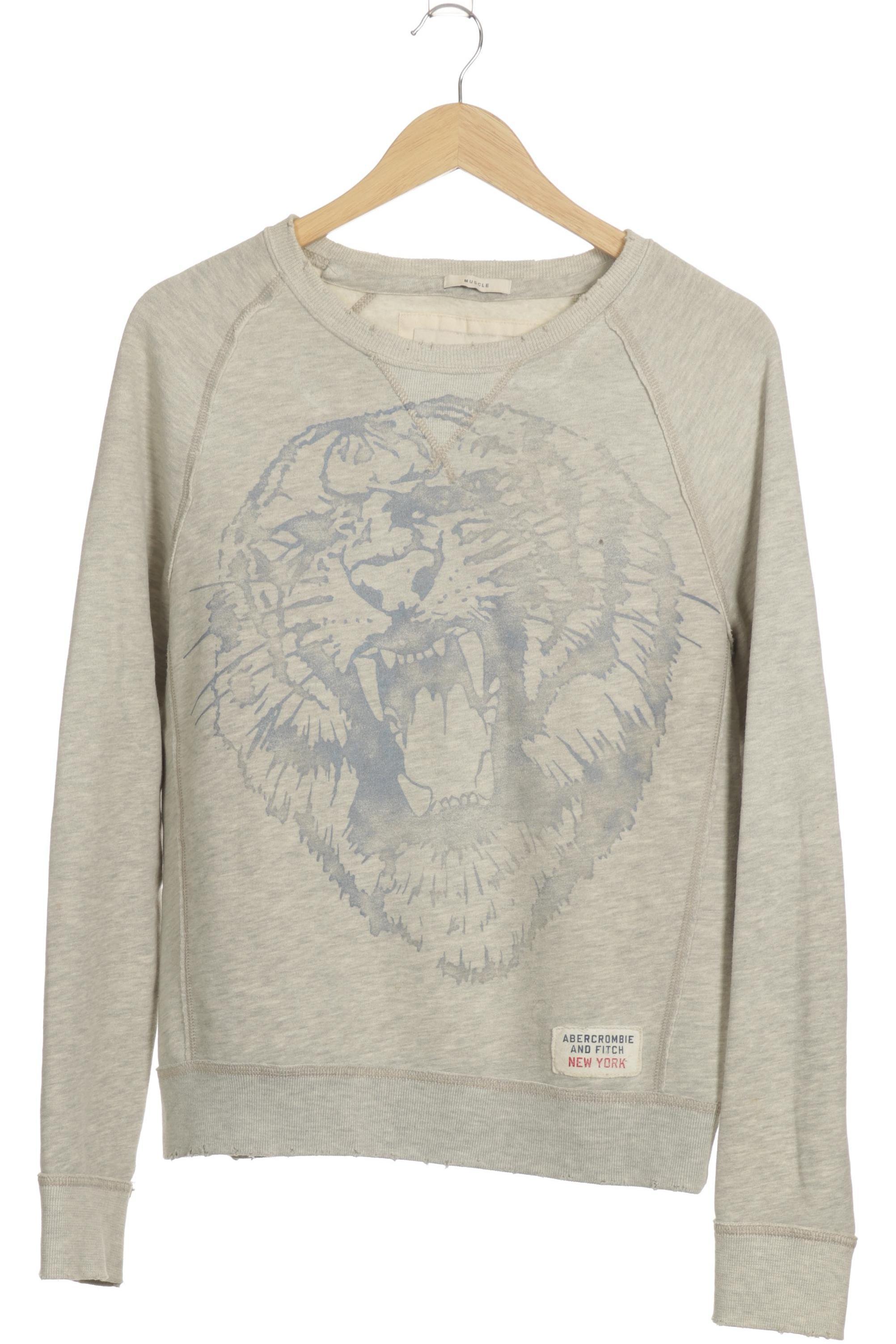 

Abercrombie & Fitch Herren Sweatshirt, grau, Gr.