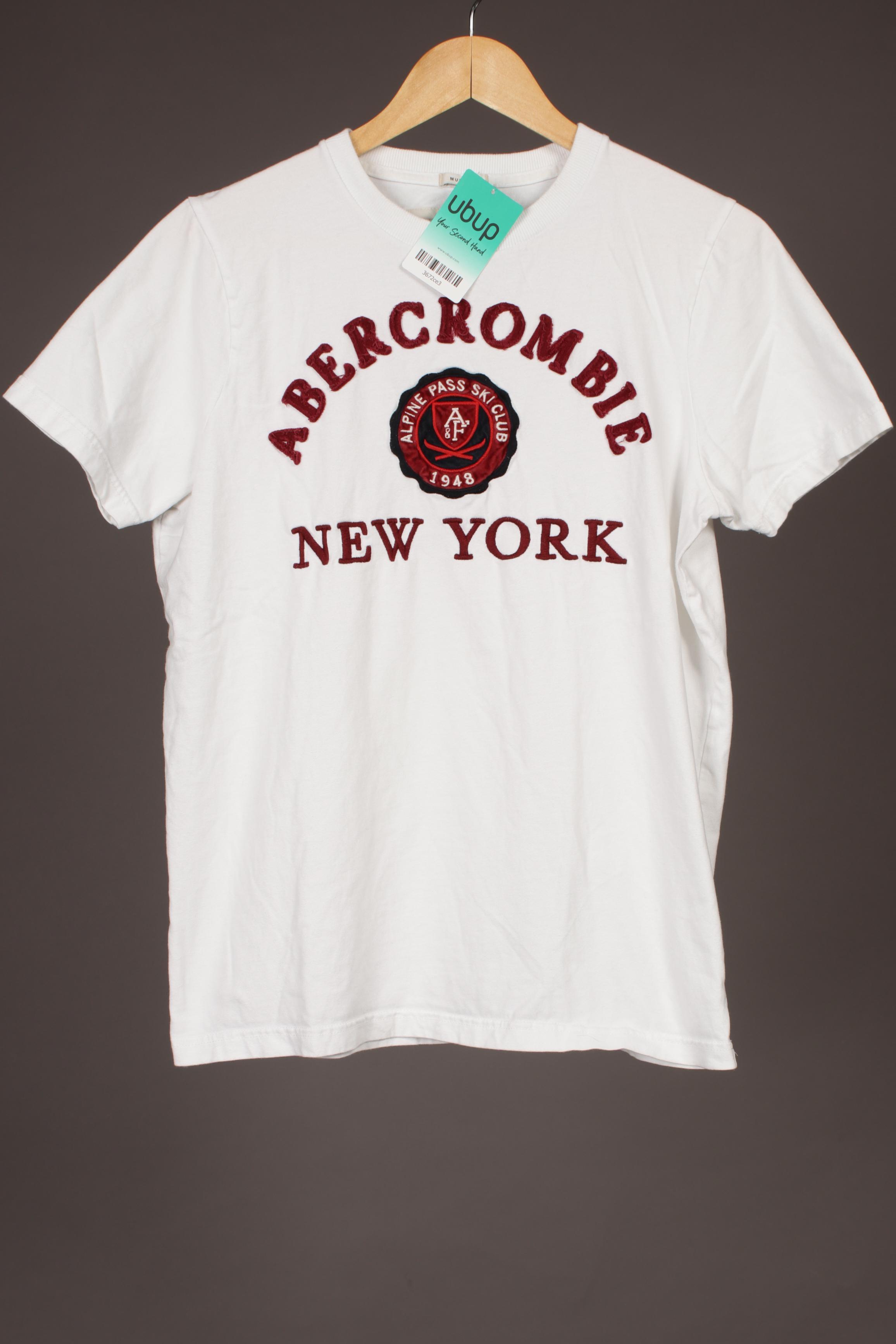 

Abercrombie & Fitch Herren T-Shirt, weiß, Gr.
