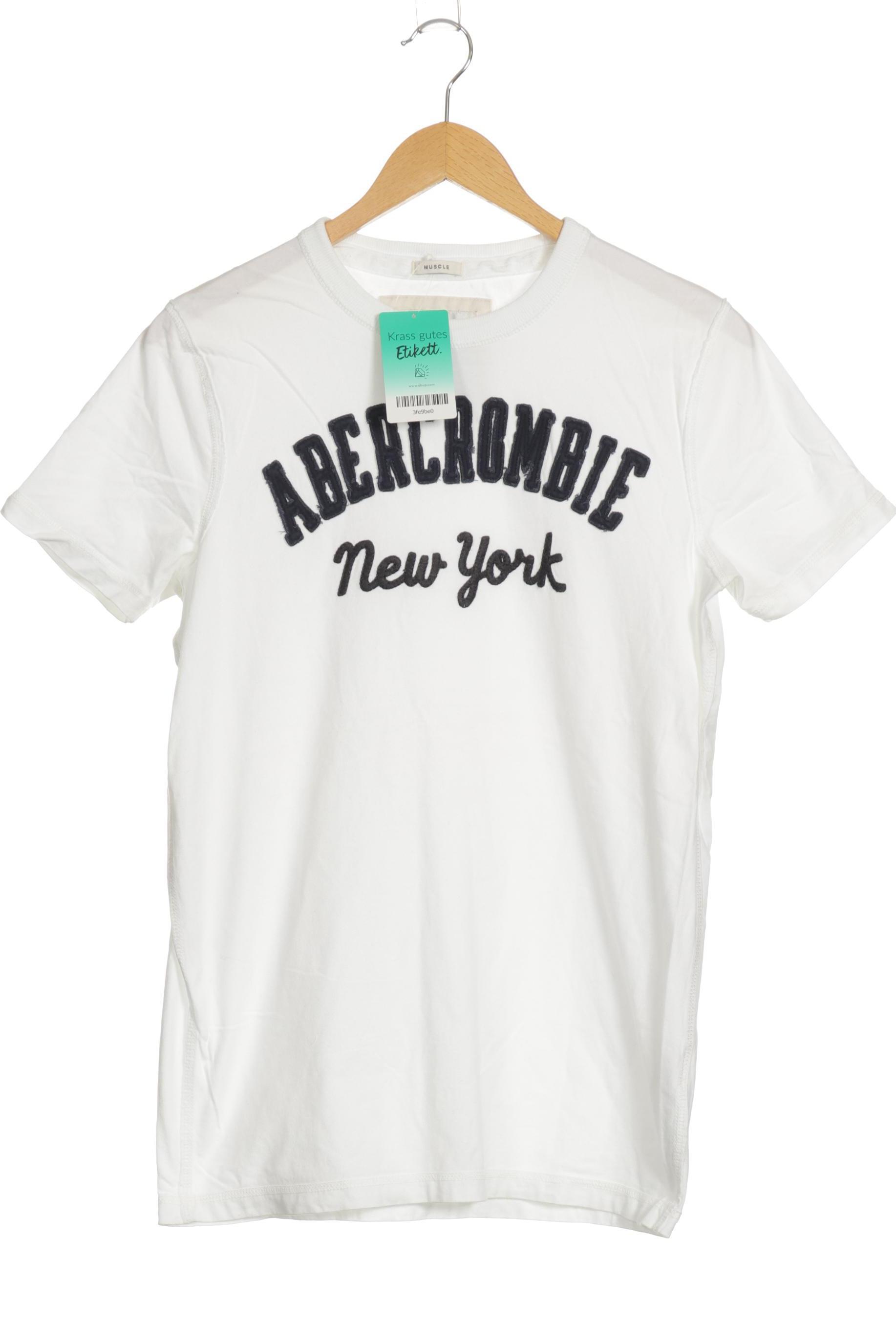 

Abercrombie & Fitch Herren T-Shirt, weiß, Gr.