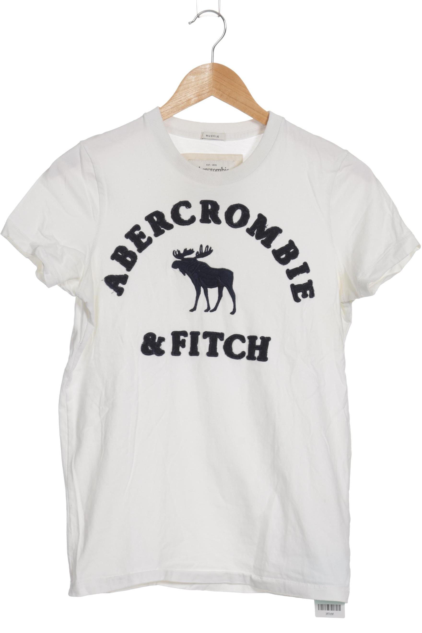 

Abercrombie & Fitch Herren T-Shirt, weiß, Gr.