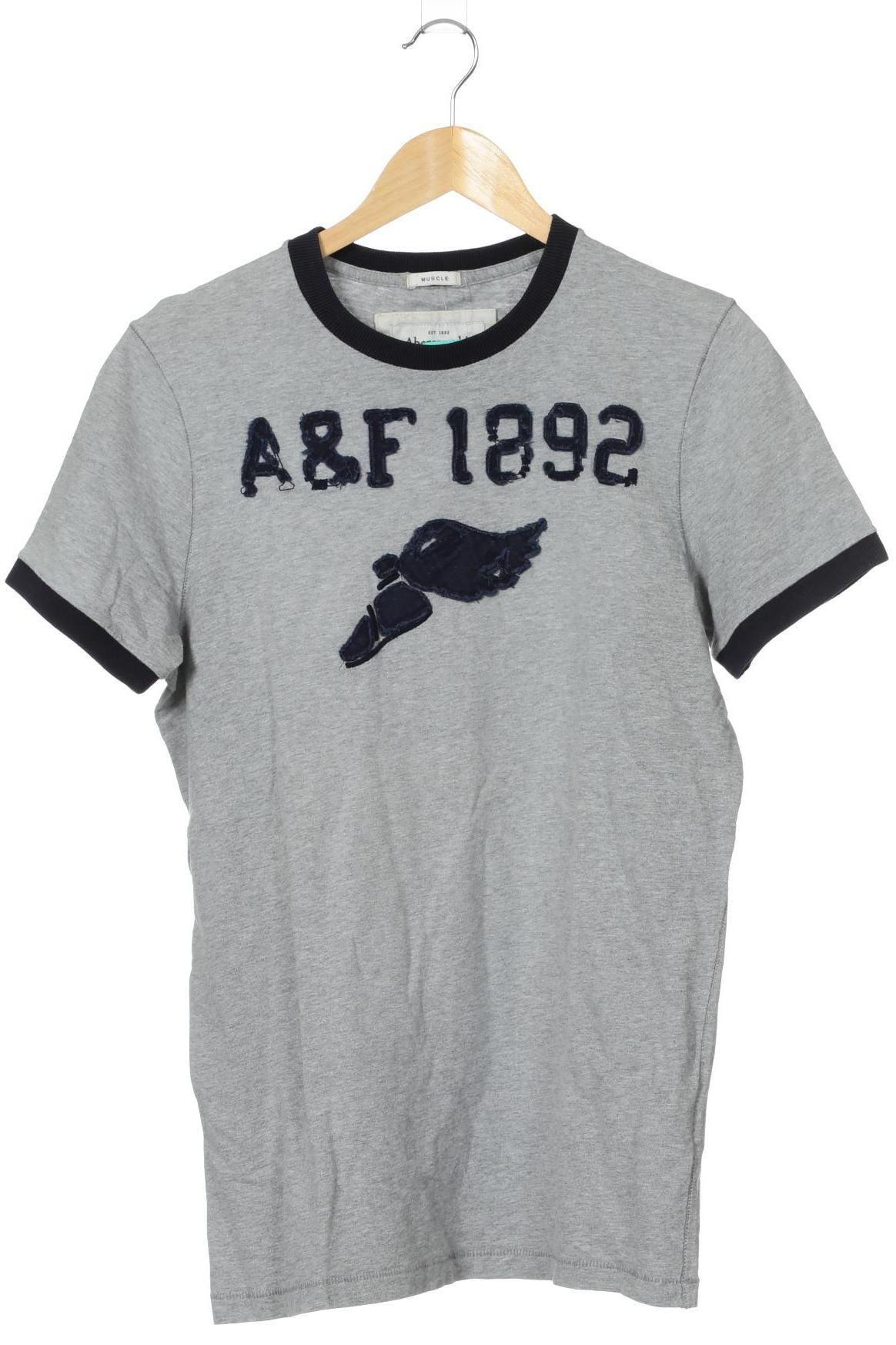 

Abercrombie & Fitch Herren T-Shirt, grau, Gr.
