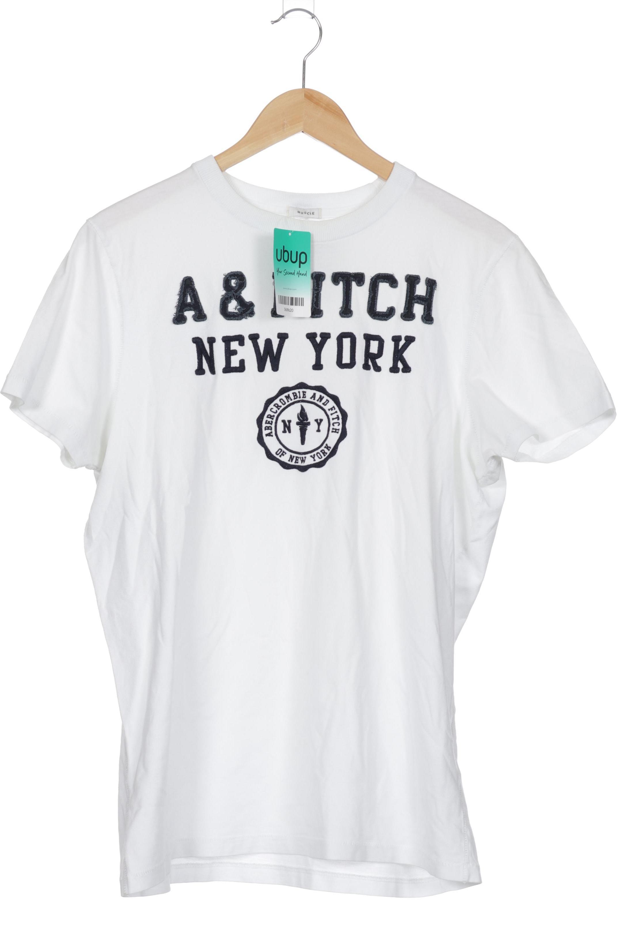 Thumbnail - Abercrombie &amp; Fitch Herren T-Shirt, weiß, Gr.