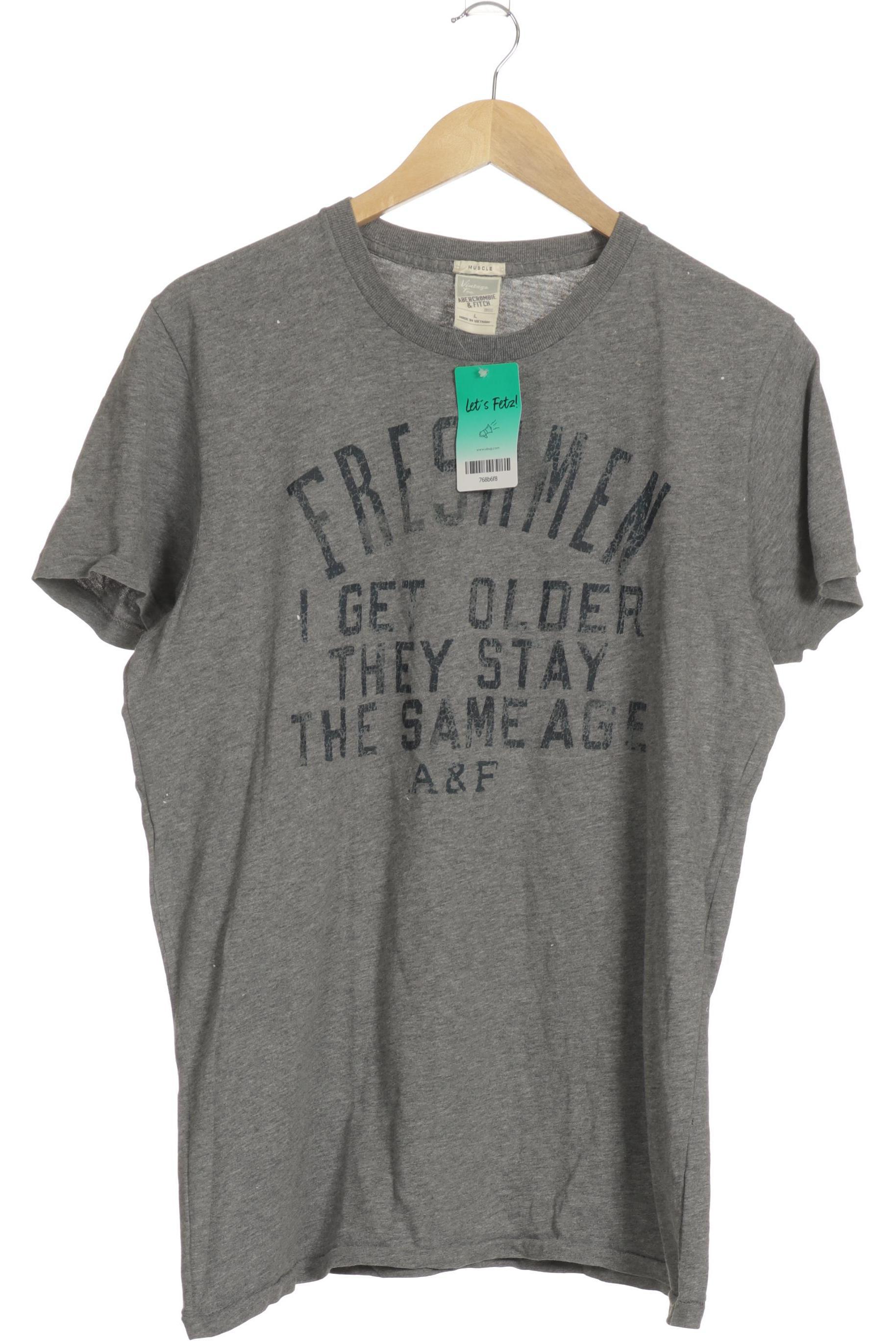 

Abercrombie & Fitch Herren T-Shirt, grau, Gr.