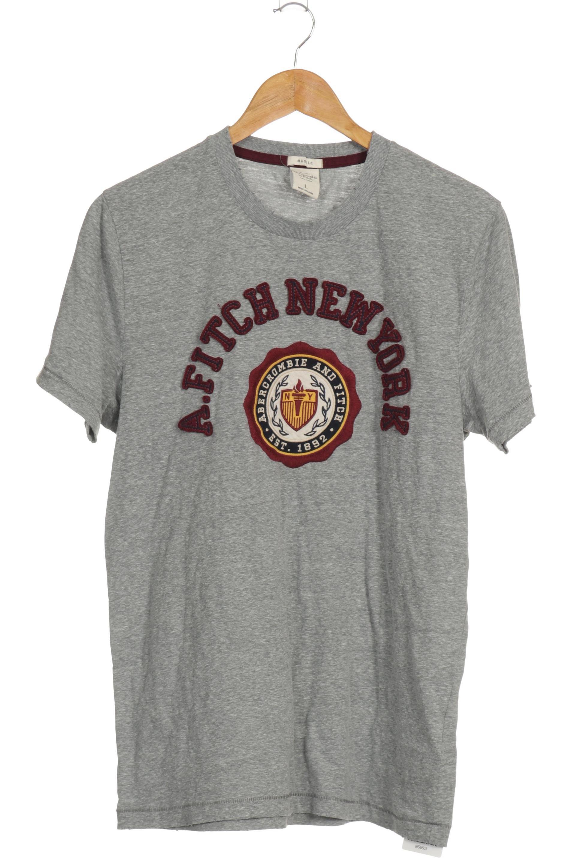 

Abercrombie & Fitch Herren T-Shirt, grau, Gr.