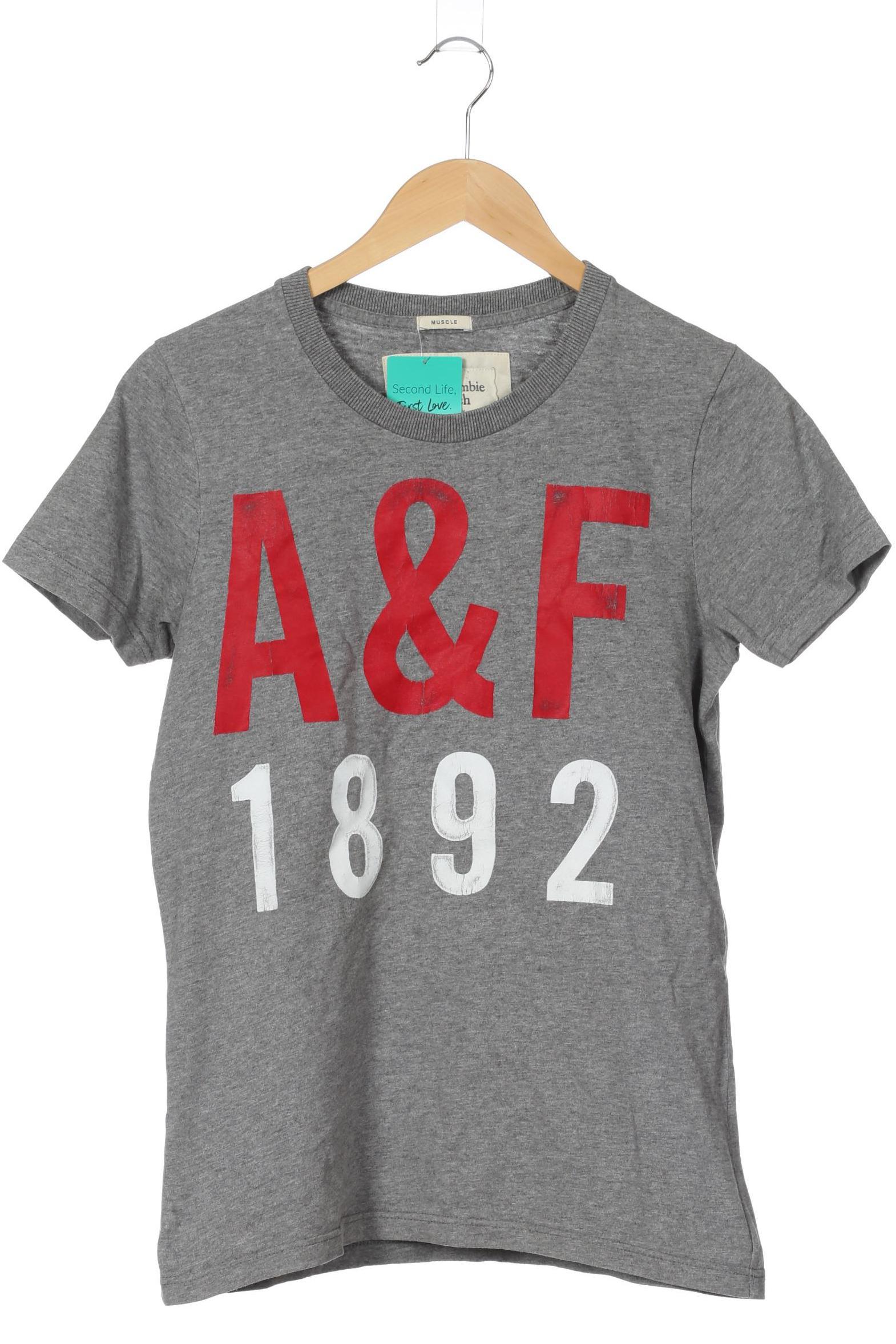 

Abercrombie & Fitch Herren T-Shirt, grau, Gr.