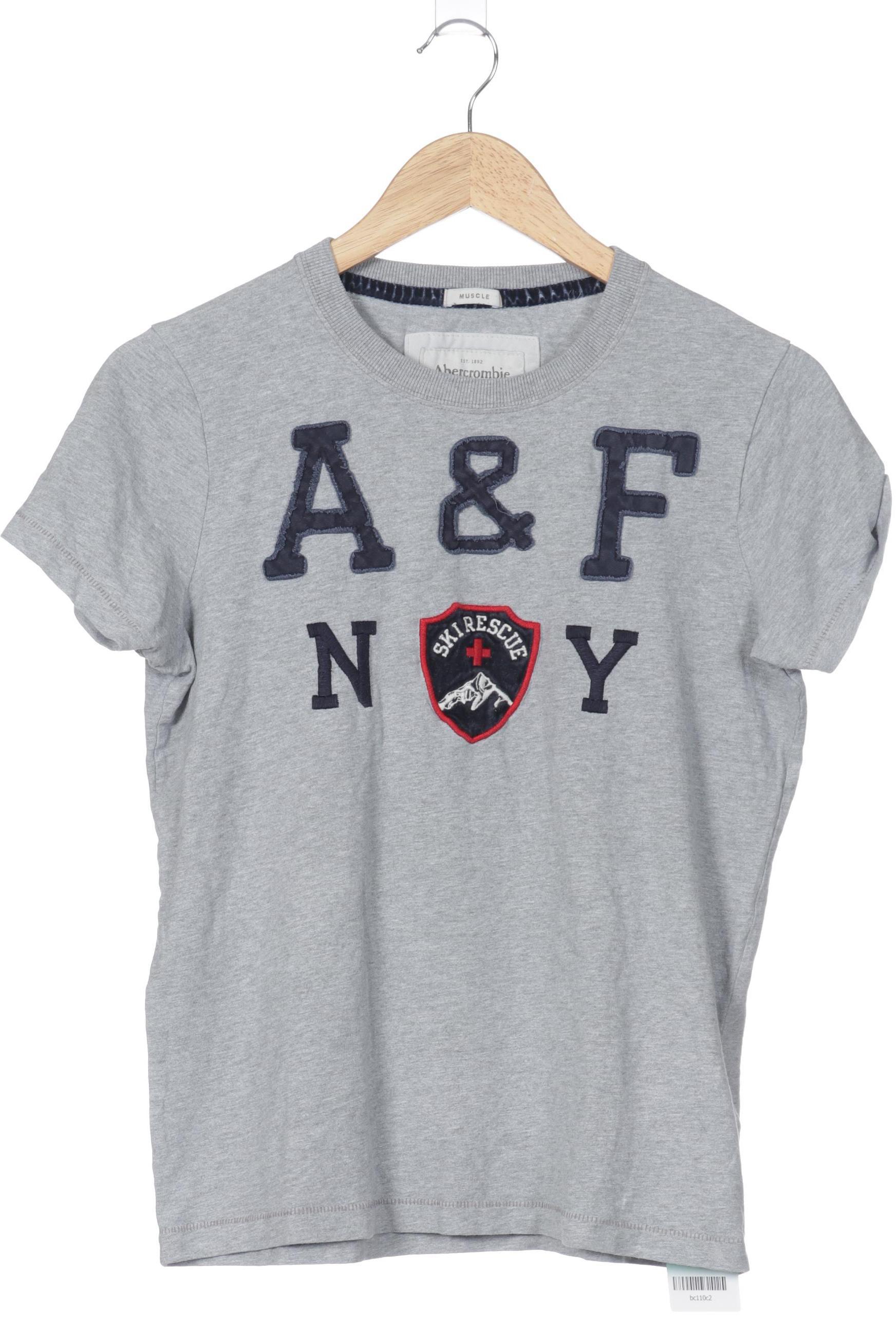 

Abercrombie & Fitch Herren T-Shirt, grau, Gr.