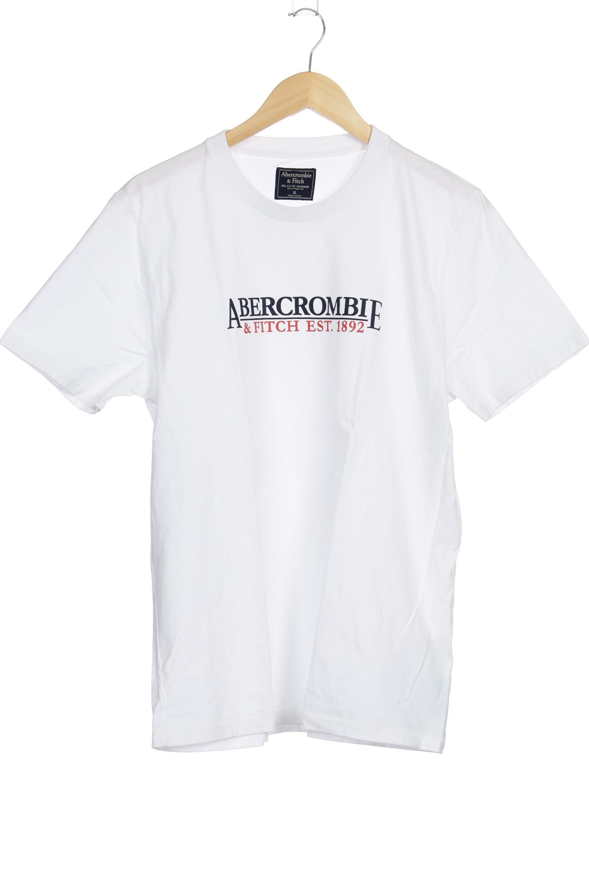 

Abercrombie & Fitch Herren T-Shirt, weiß, Gr.