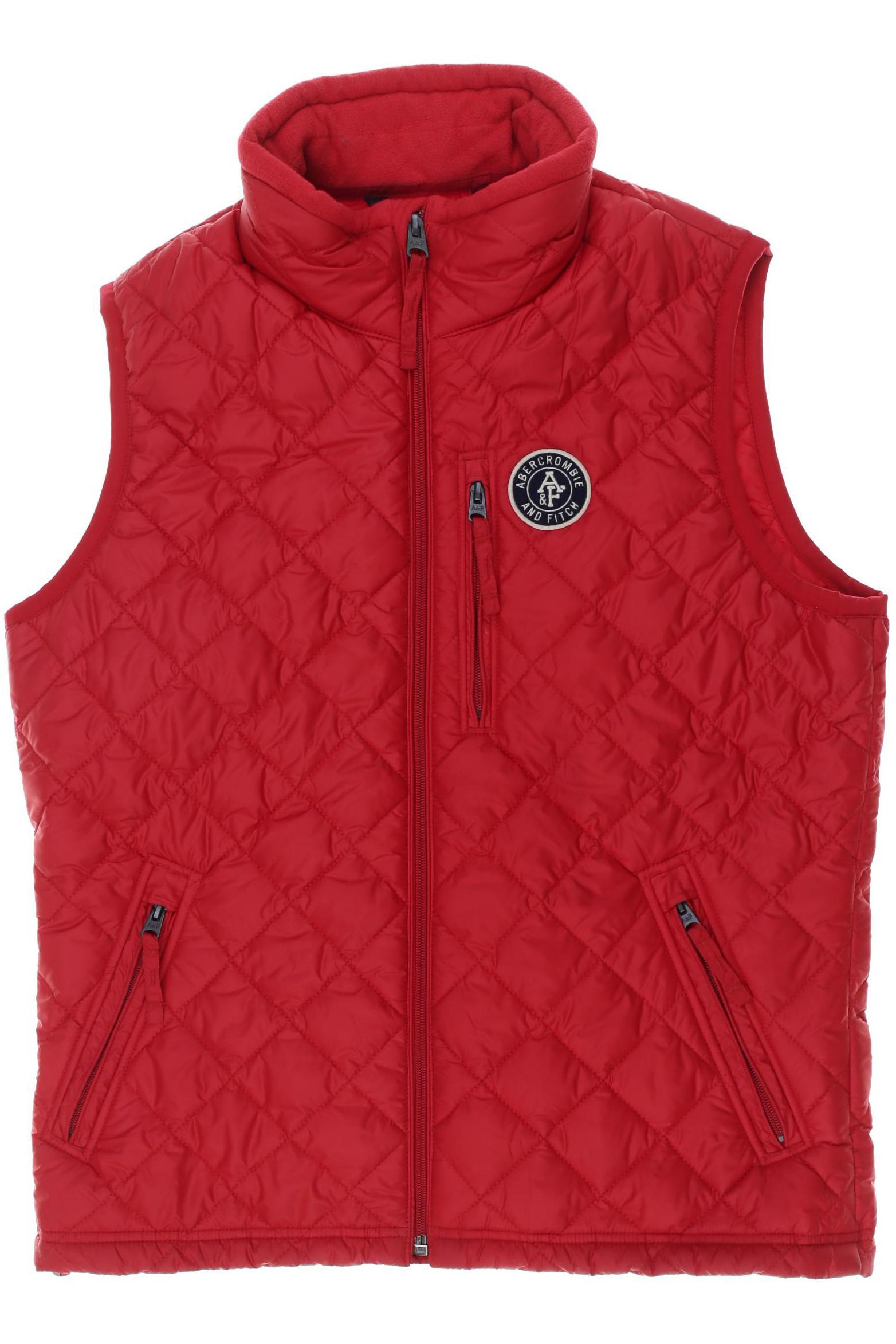 Thumbnail - Abercrombie &amp; Fitch Herren Weste, rot, Gr.