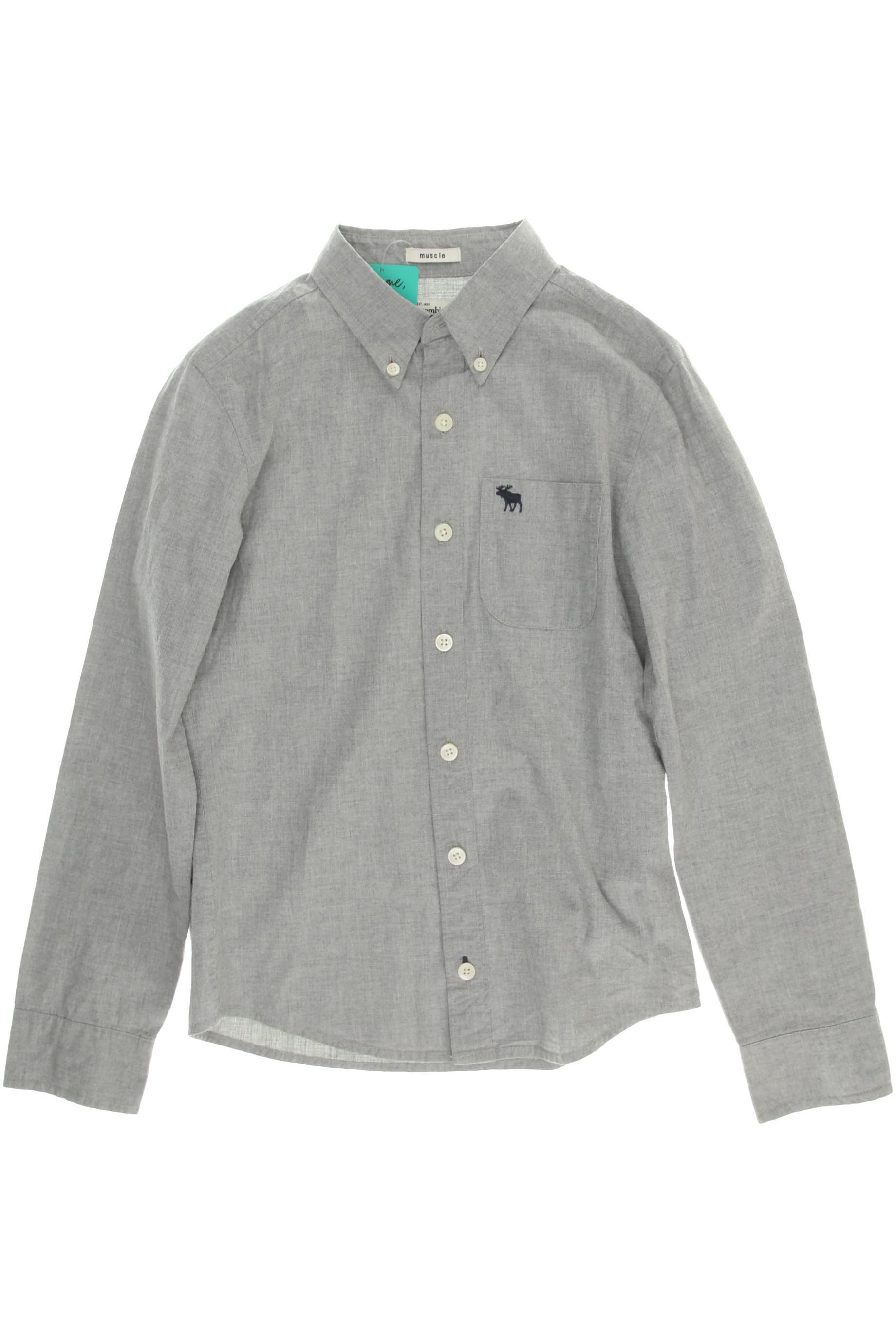

Abercrombie & Fitch Jungen Hemd, grau, Gr. 152