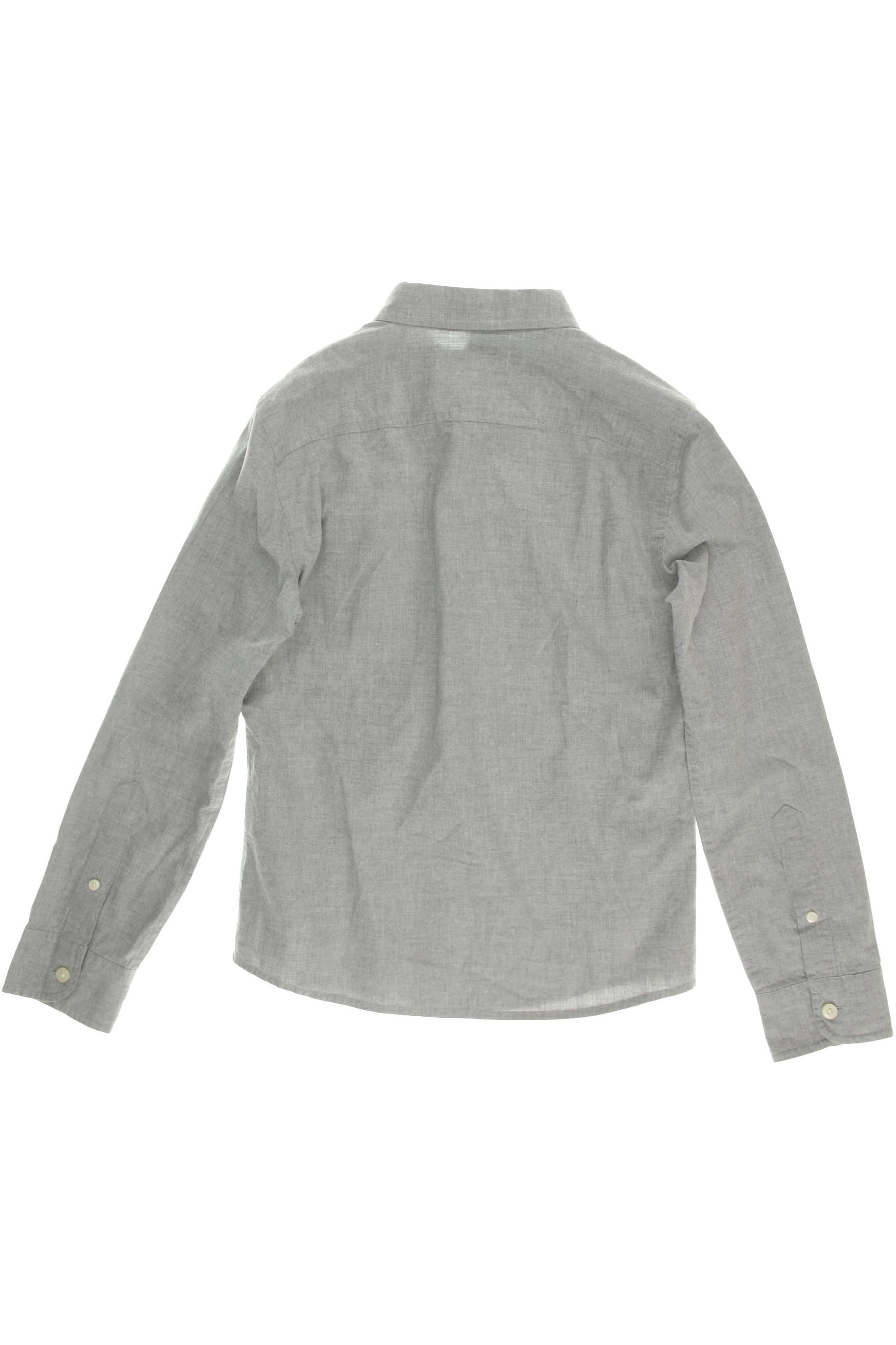 Thumbnail - Abercrombie &amp; Fitch Jungen Hemd, grau, Gr. 152