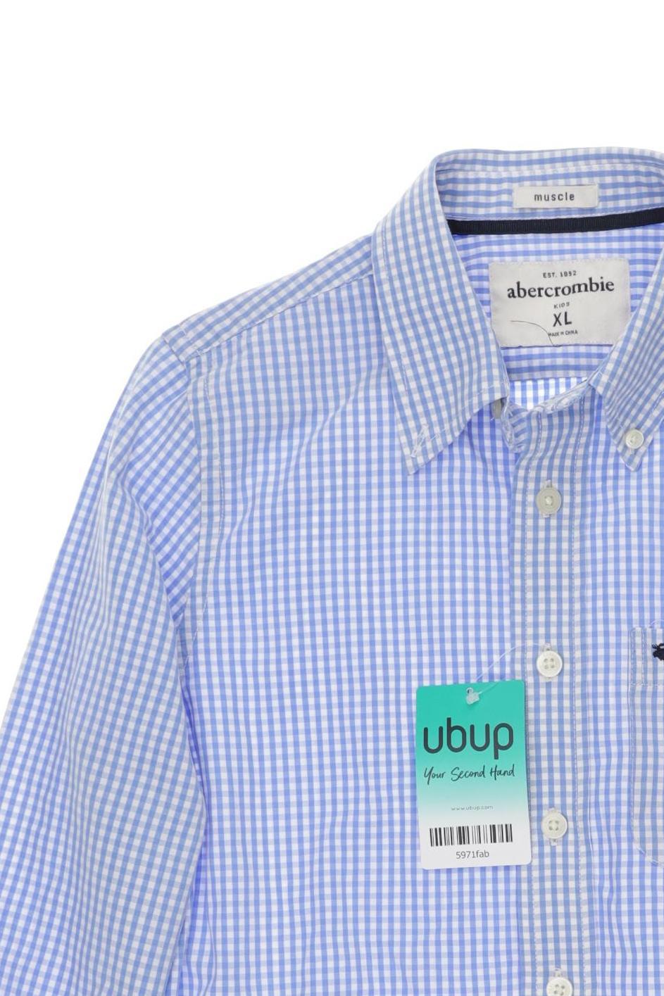 Thumbnail - Abercrombie &amp; Fitch Jungen Hemd, blau, Gr. 164