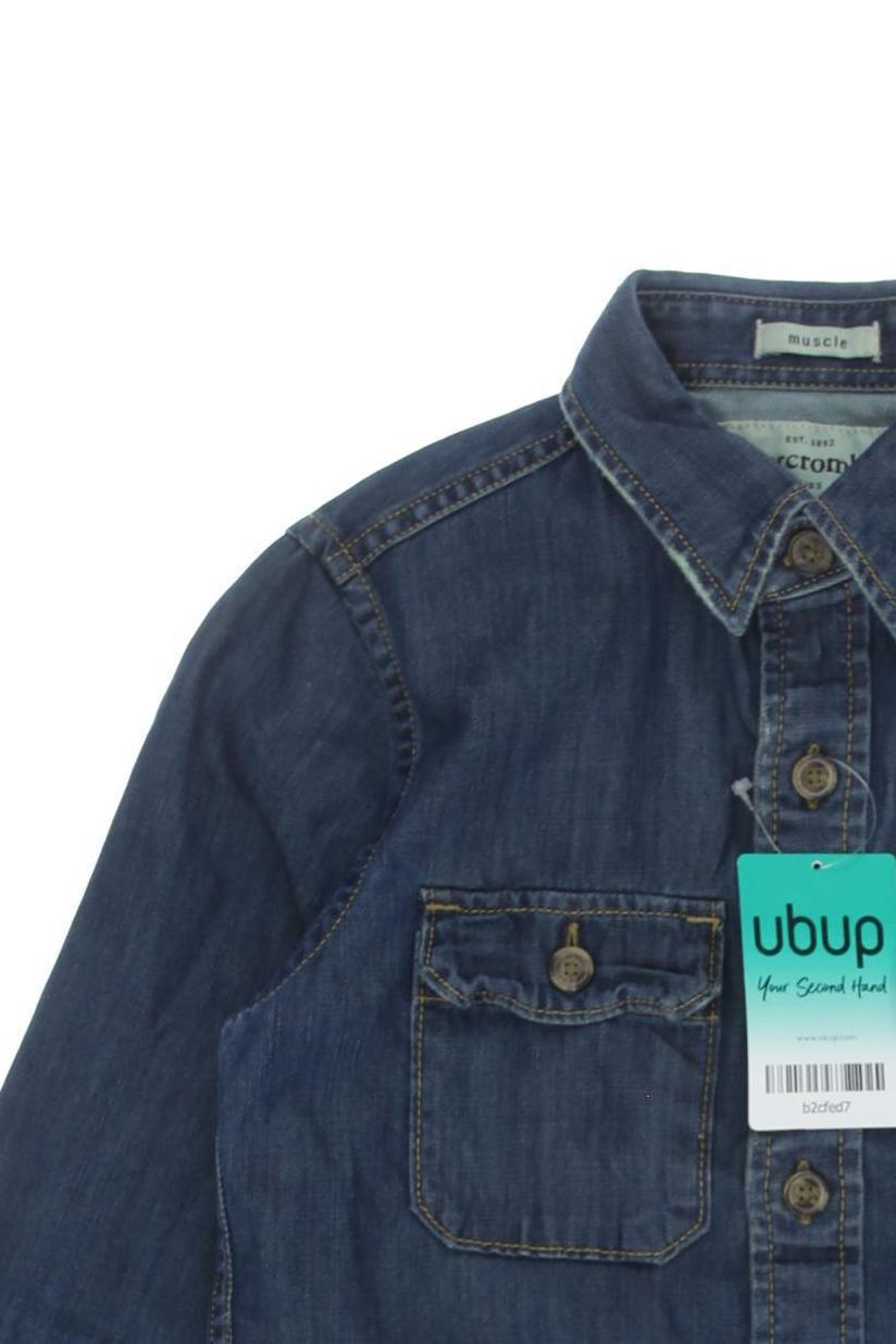 Thumbnail - Abercrombie &amp; Fitch Jungen Hemd, blau, Gr.