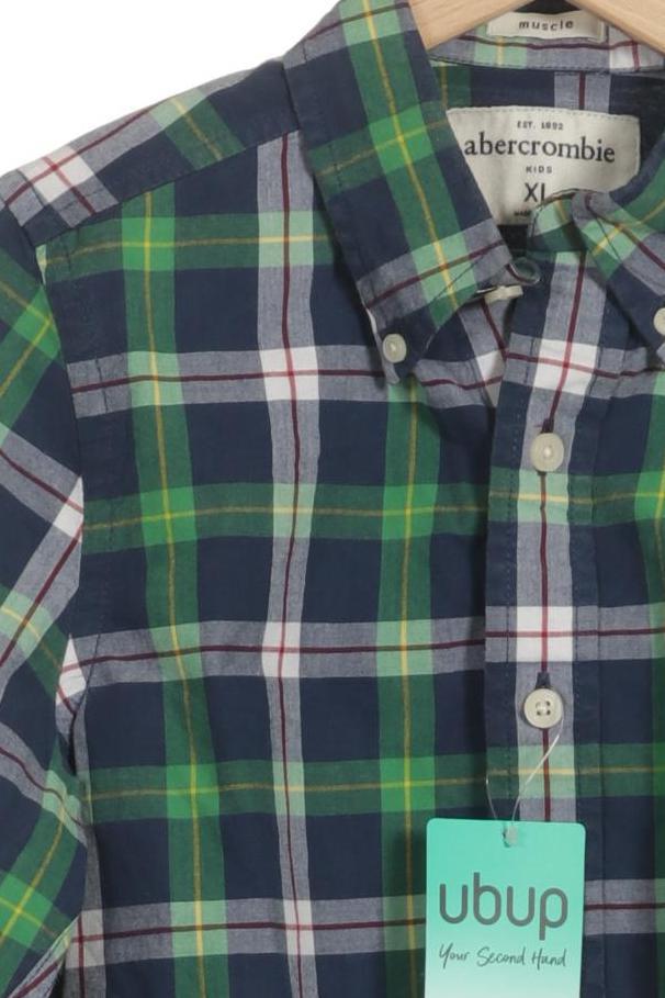 Thumbnail - Abercrombie &amp; Fitch Jungen Hemd, blau, Gr. 170