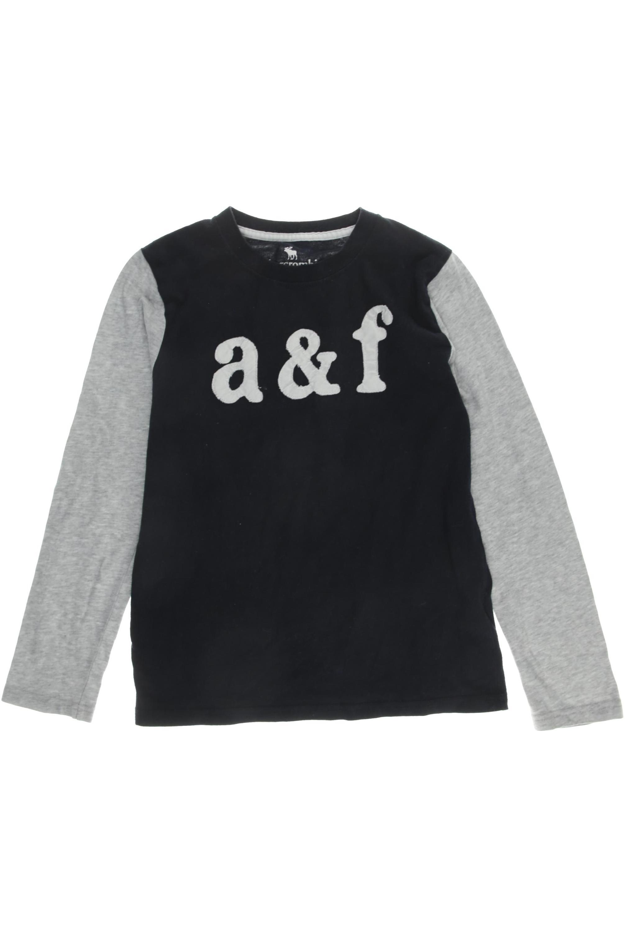 

Abercrombie & Fitch Jungen Langarmshirt, schwarz, Gr. 134