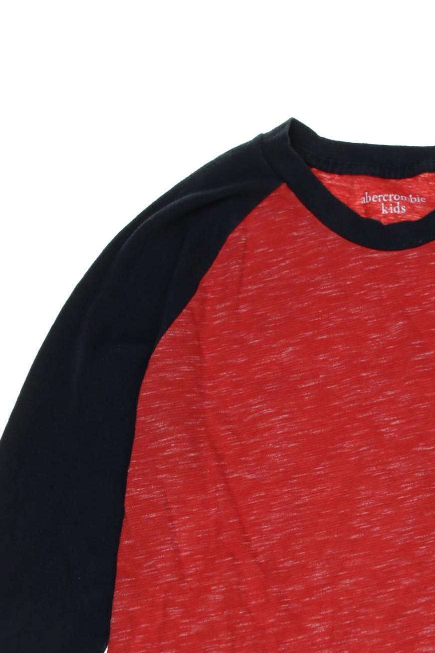 Thumbnail - Abercrombie &amp; Fitch Jungen Langarmshirt, rot, Gr.