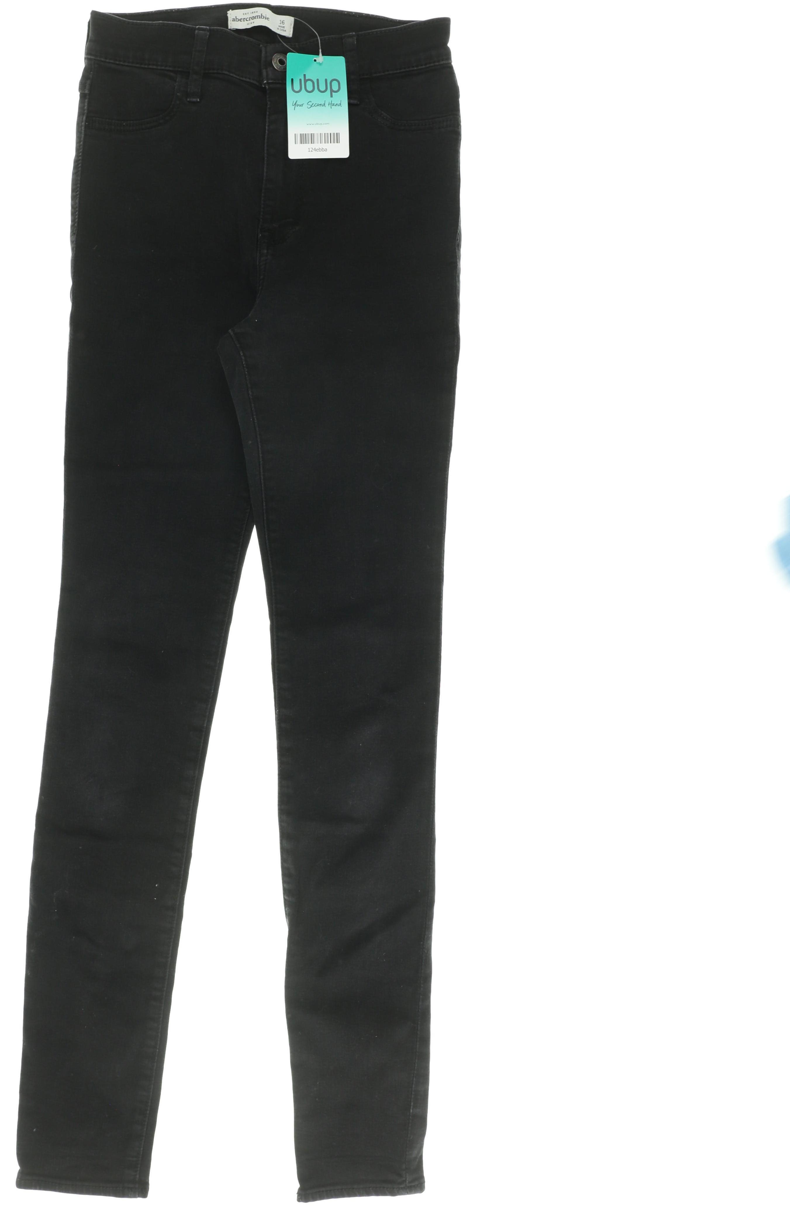 

Abercrombie & Fitch Mädchen Jeans, schwarz, Gr. 176