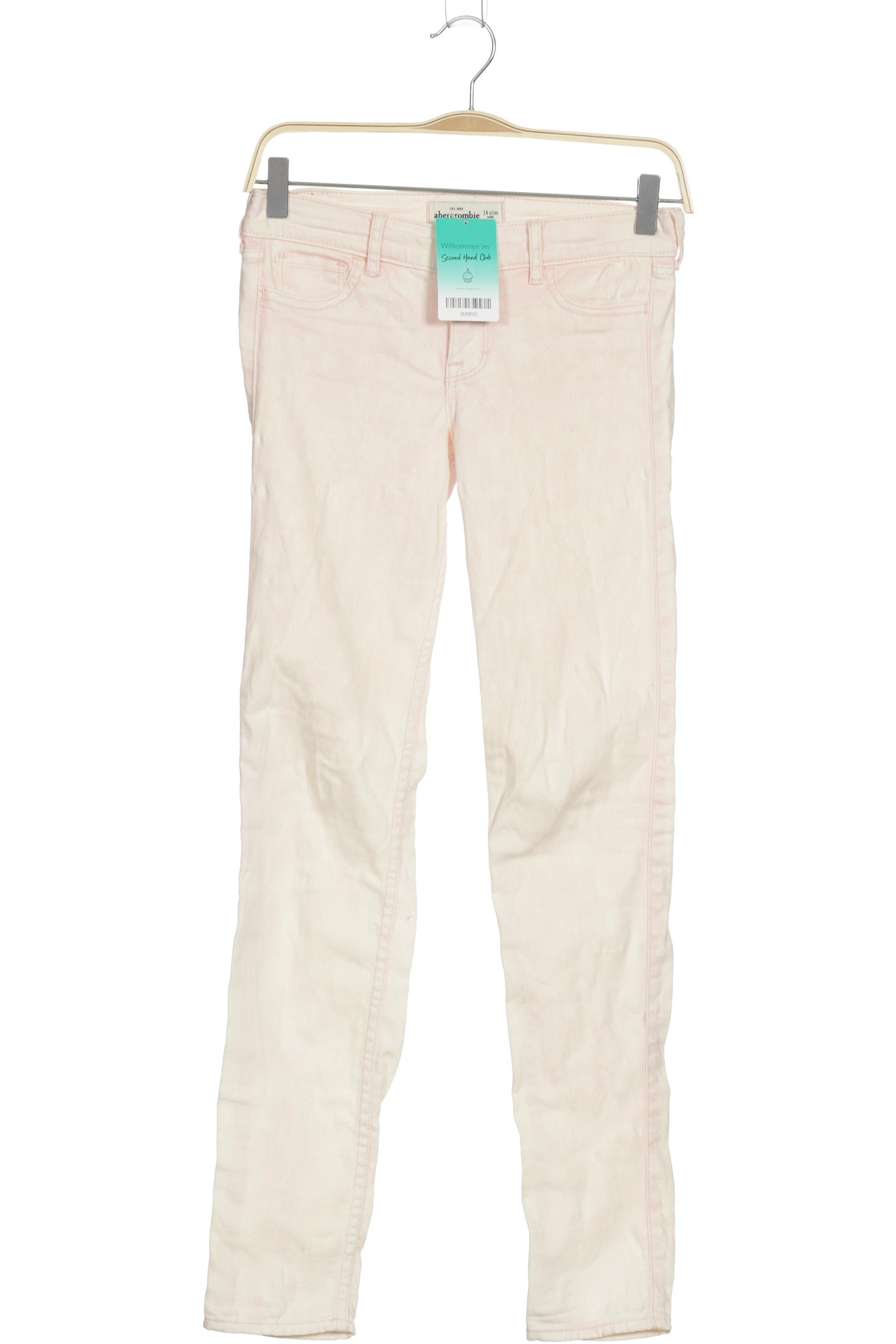 

Abercrombie & Fitch Mädchen Jeans, pink, Gr. 164