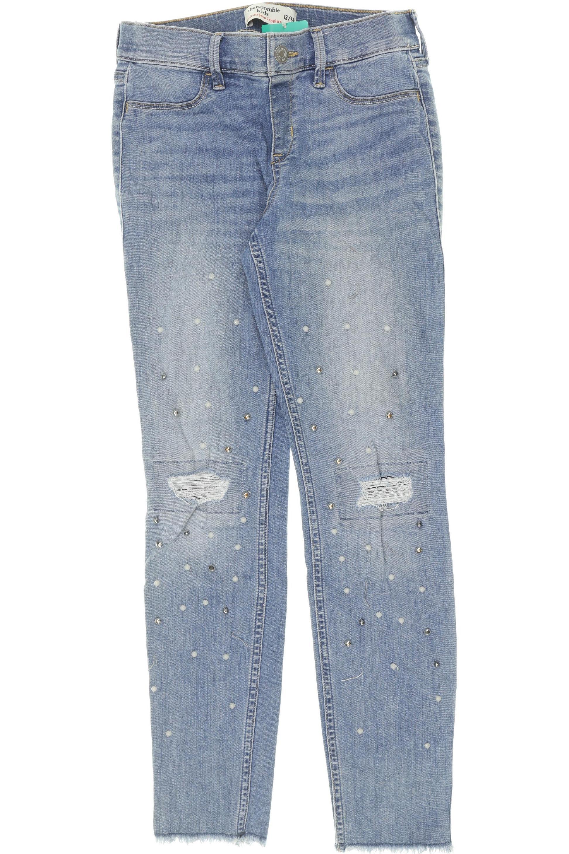 

Abercrombie & Fitch Mädchen Jeans, blau, Gr. 158