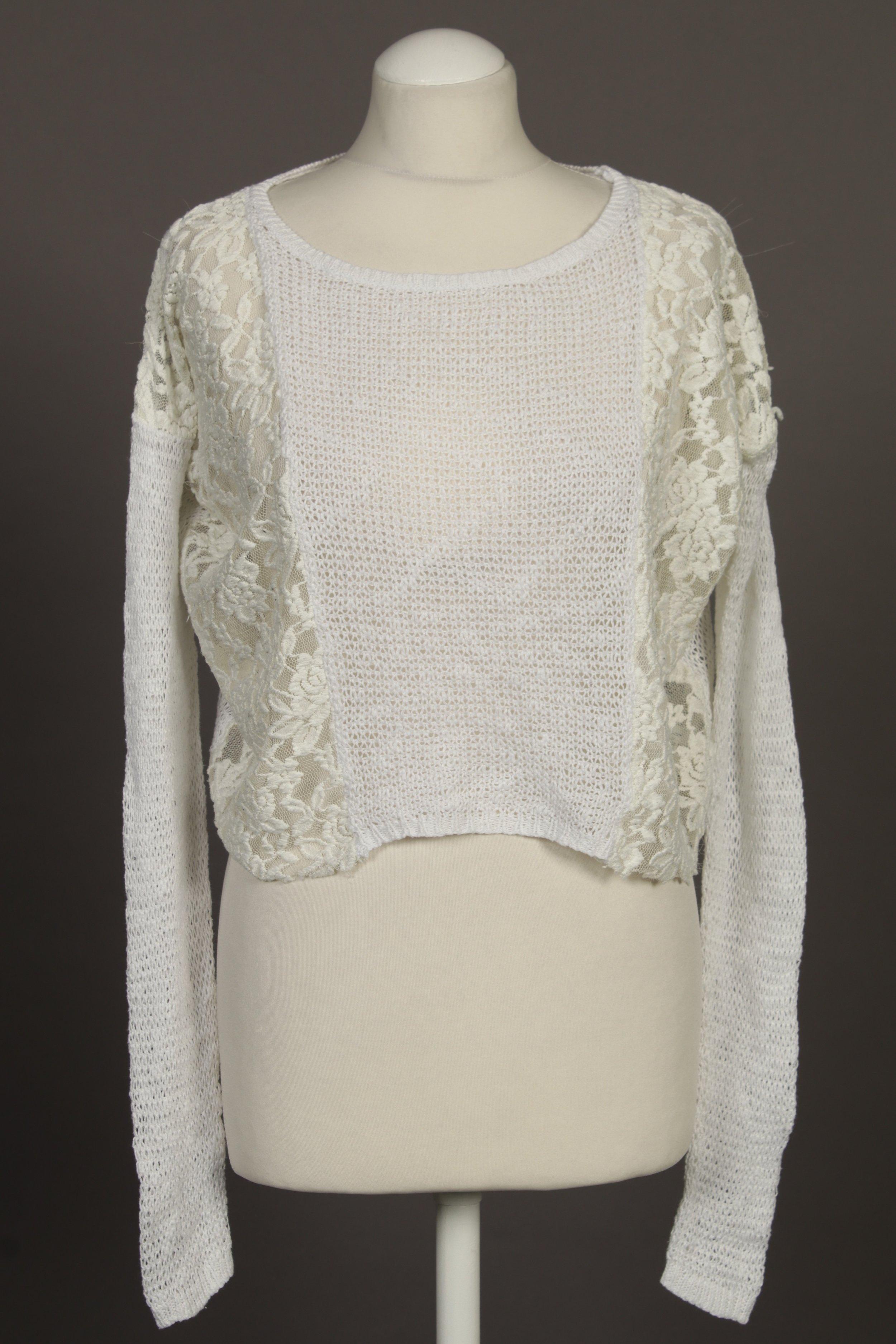 

Abercrombie & Fitch Mädchen Pullover, weiß, Gr.