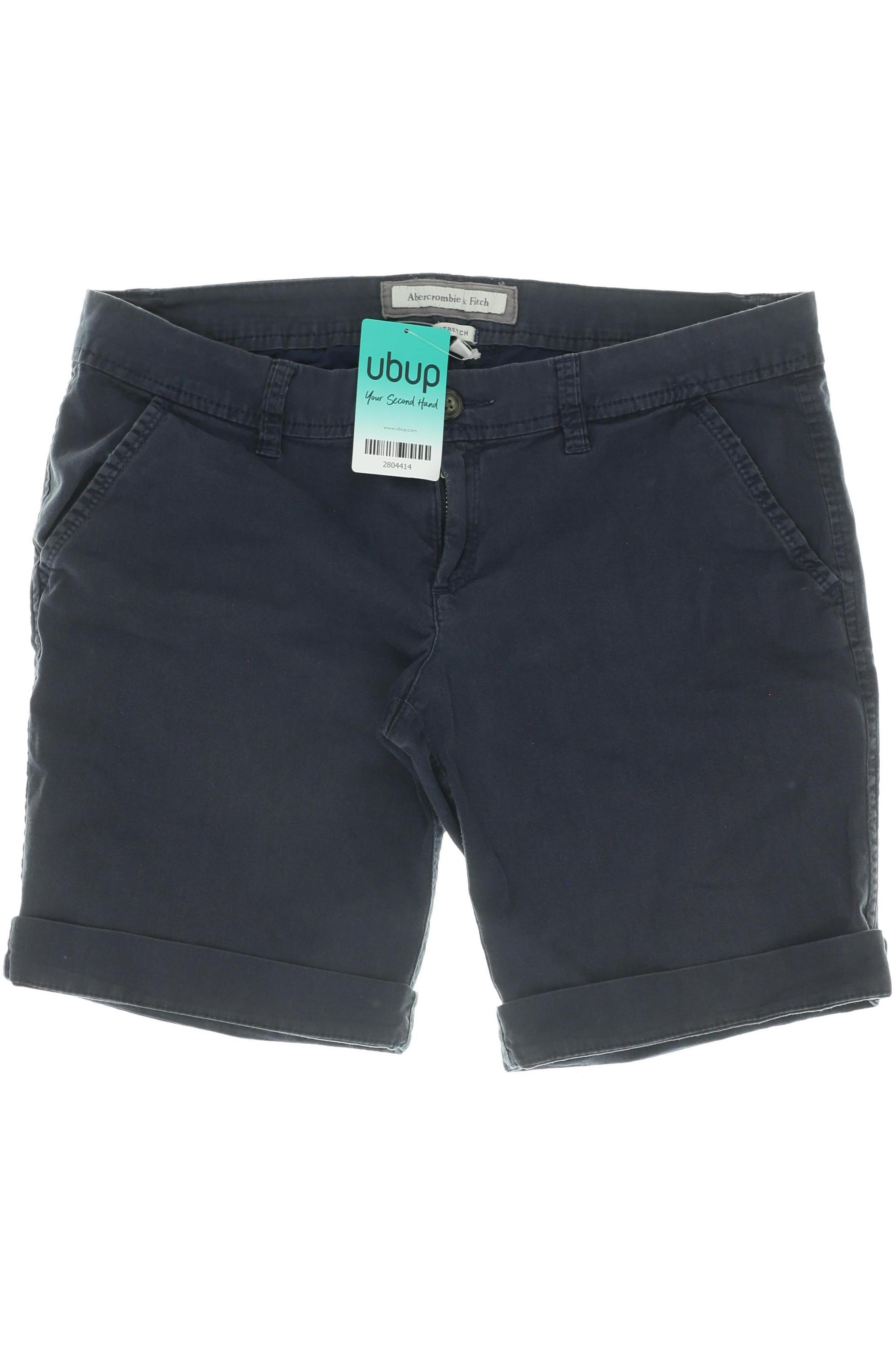 

Abercrombie & Fitch Damen Shorts, blau, Gr. 8