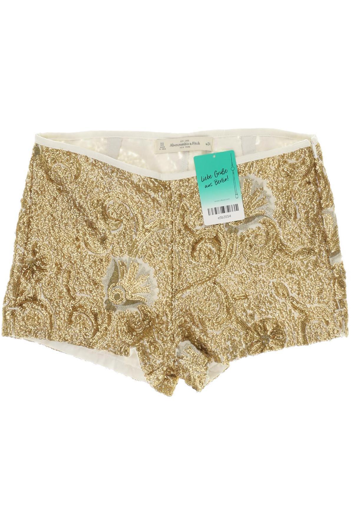 

Abercrombie & Fitch Damen Shorts, beige, Gr. 24
