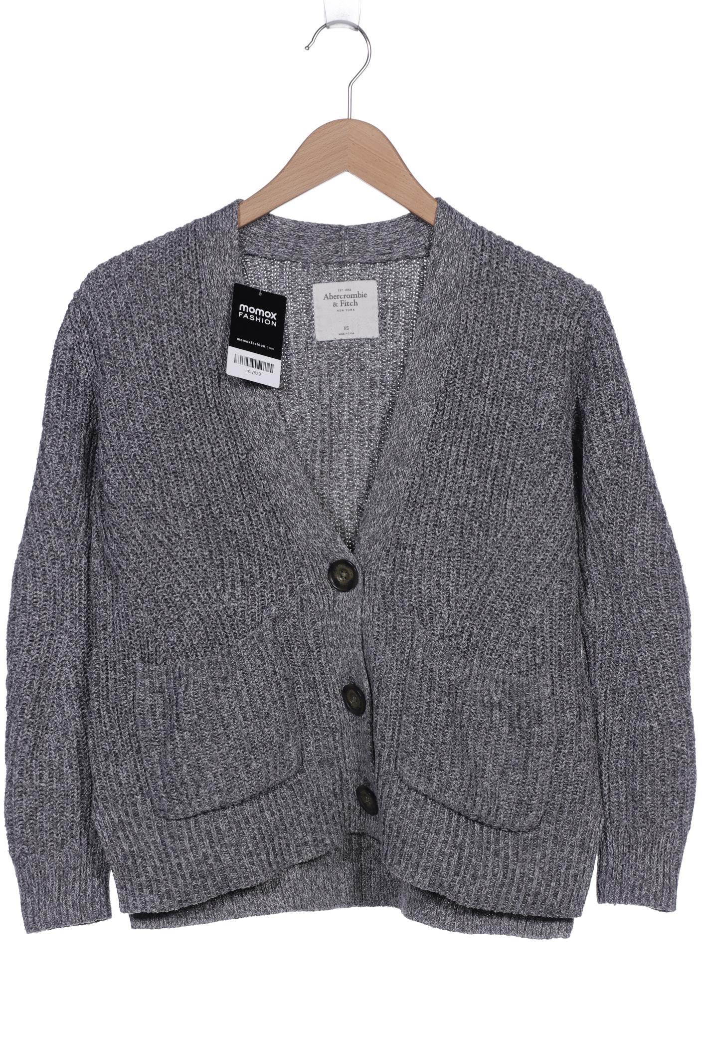 

Abercrombie & Fitch Damen Strickjacke, grau, Gr. 34