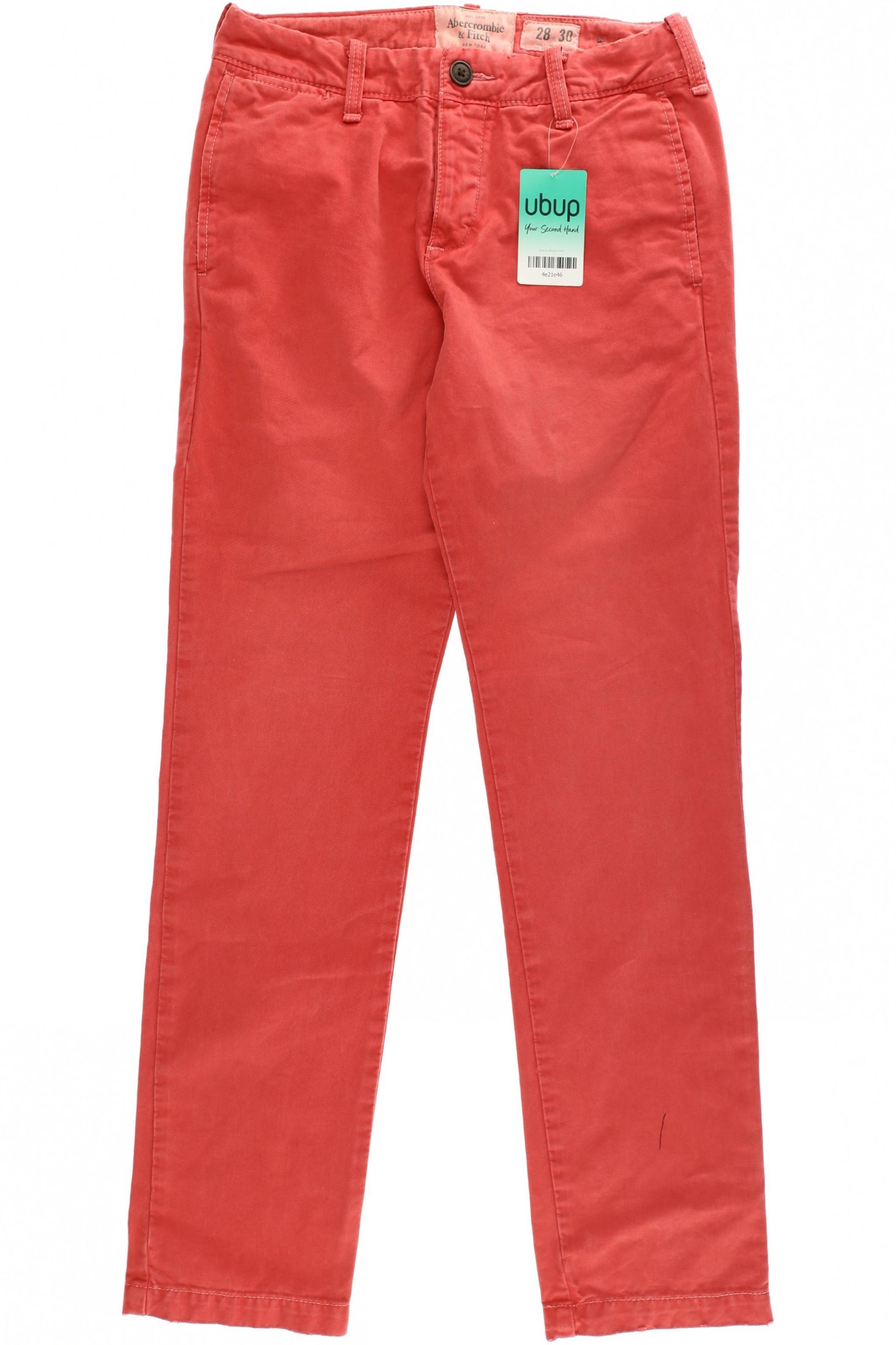 

Abercrombie & Fitch Damen Jeans, rot, Gr. 29