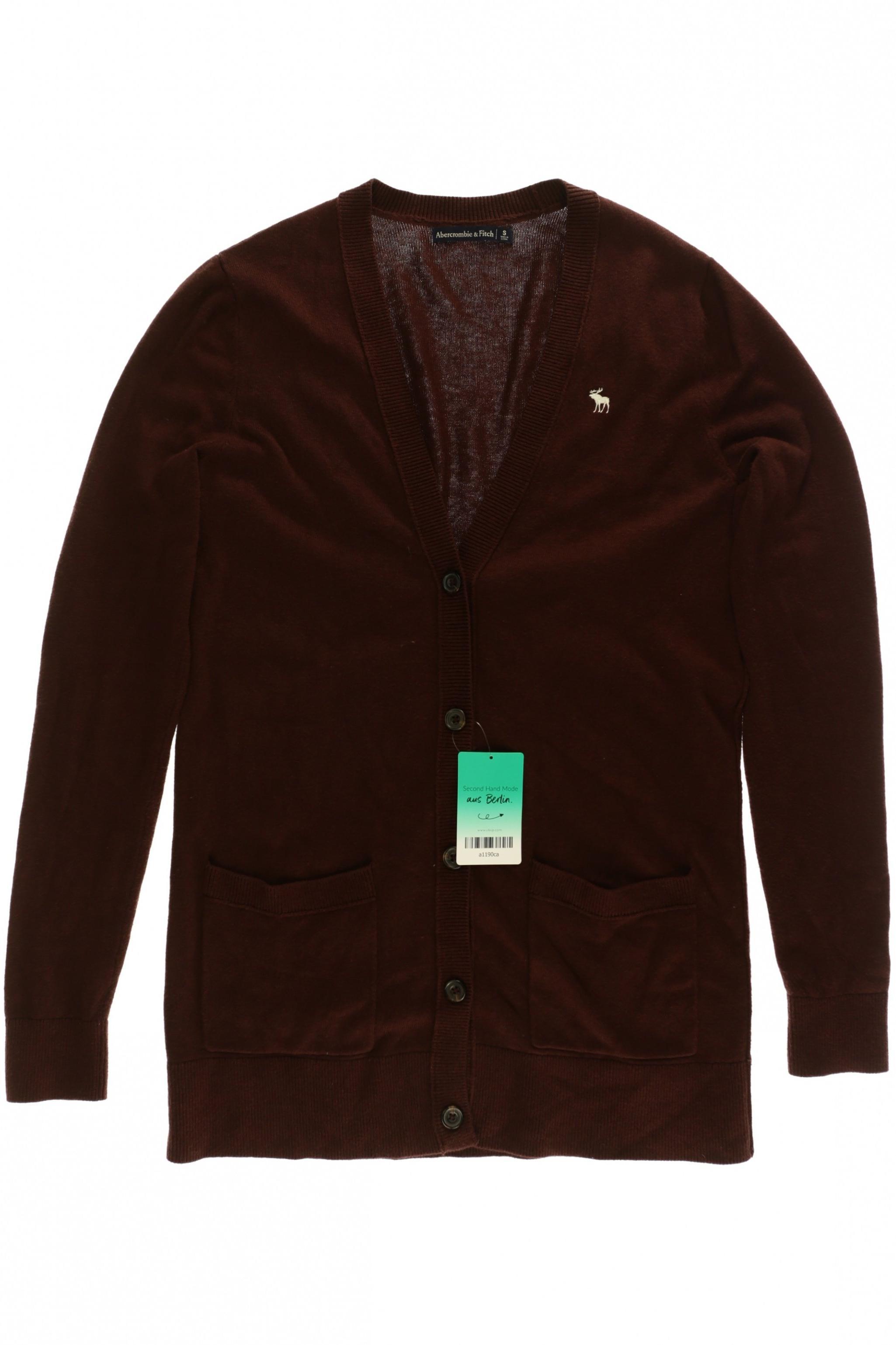 

Abercrombie & Fitch Damen Strickjacke, bordeaux, Gr. 36