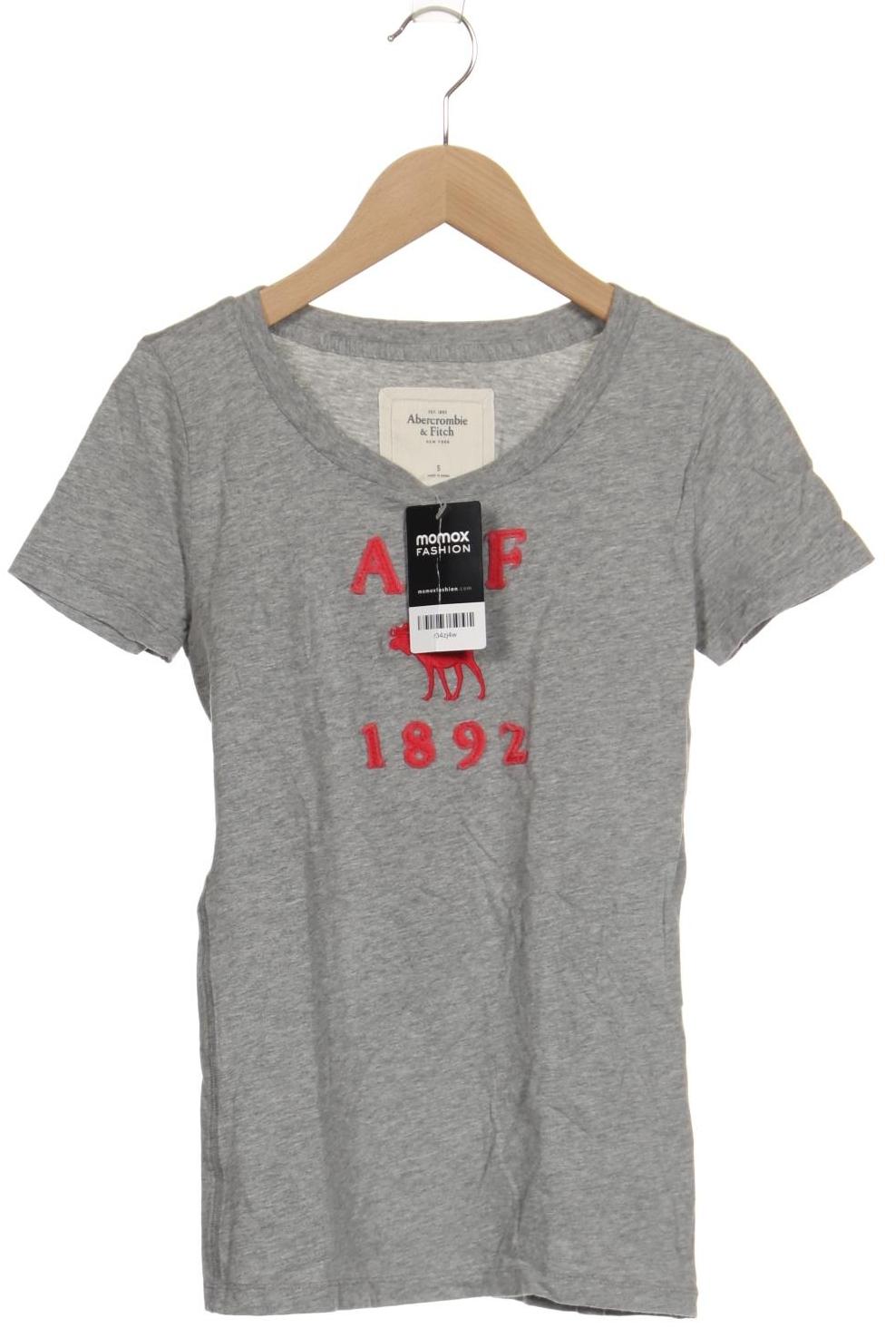 

Abercrombie & Fitch Damen T-Shirt, grau, Gr. 36
