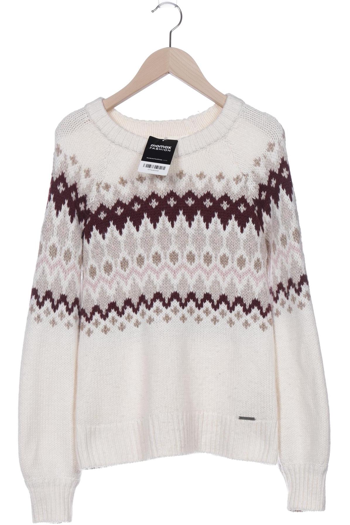 

Abercrombie & Fitch Damen Pullover, cremeweiß, Gr. 34