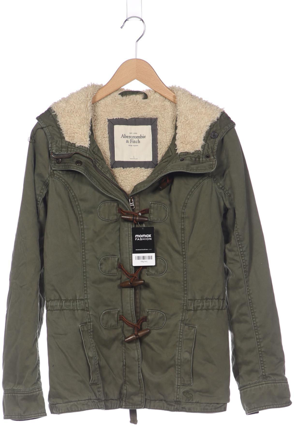 

Abercrombie & Fitch Damen Mantel, grün, Gr. 42