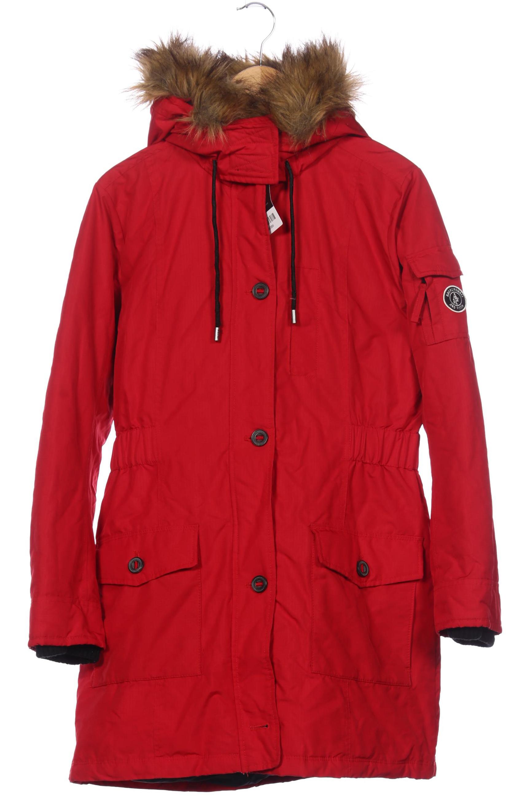 

Abercrombie & Fitch Damen Mantel, rot, Gr. 42