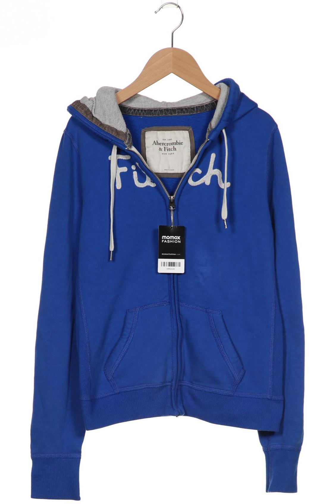 

Abercrombie & Fitch Damen Kapuzenpullover, blau, Gr. 42