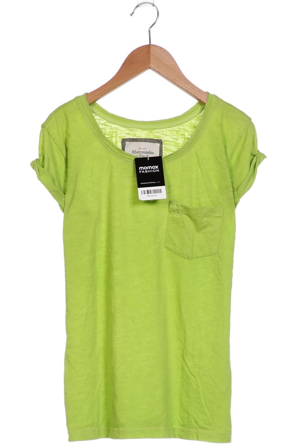 

Abercrombie & Fitch Damen T-Shirt, hellgrün, Gr. 38