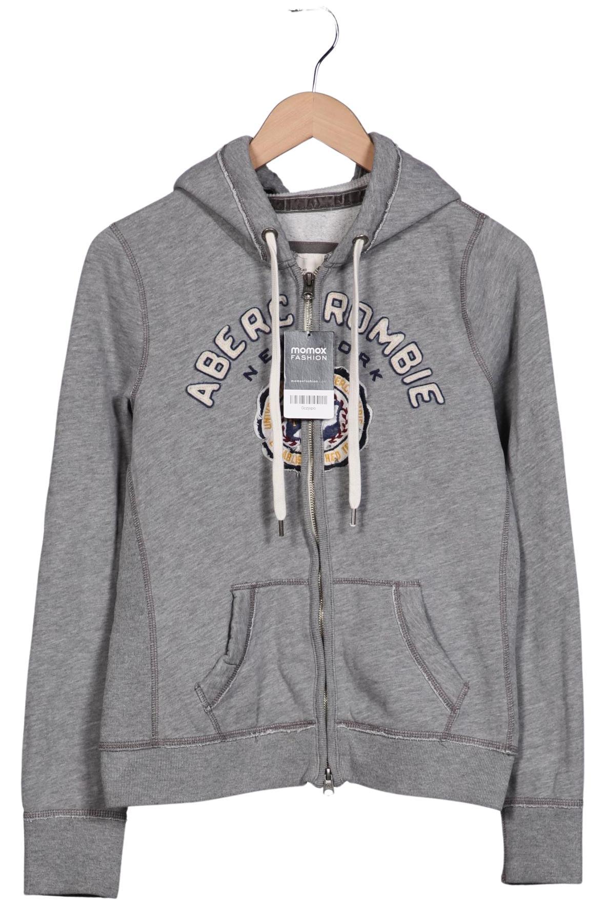 

Abercrombie & Fitch Damen Kapuzenpullover, grau, Gr. 42