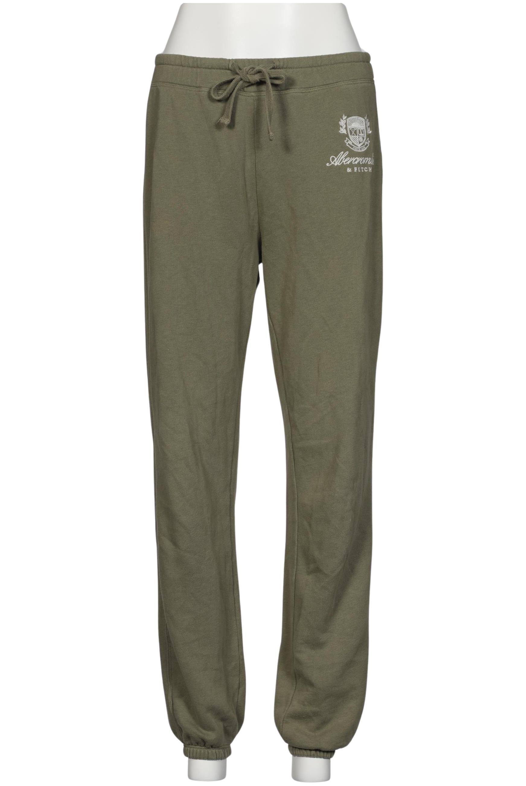 

Abercrombie & Fitch Damen Stoffhose, grün, Gr. 0