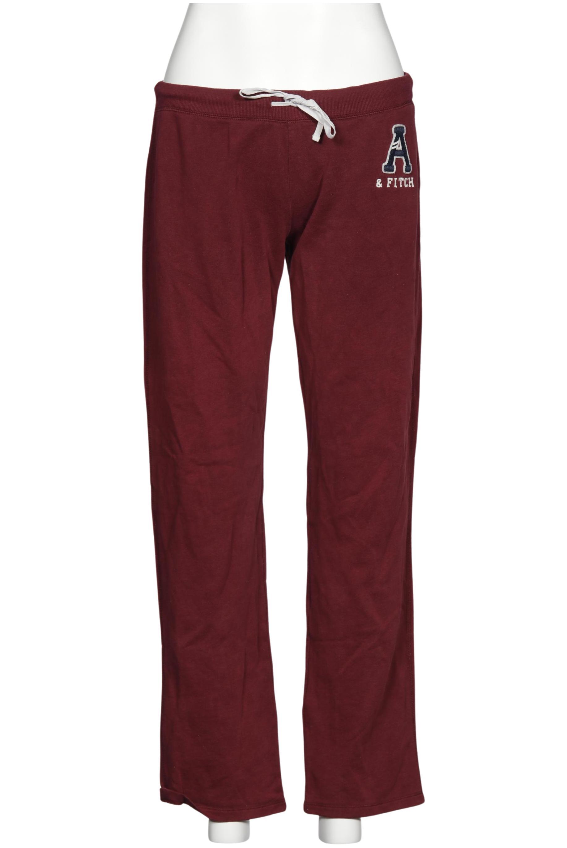

Abercrombie & Fitch Damen Stoffhose, bordeaux, Gr. 0