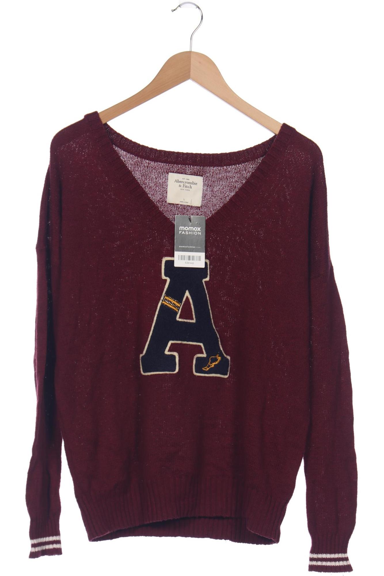 

Abercrombie & Fitch Damen Pullover, bordeaux, Gr. 42